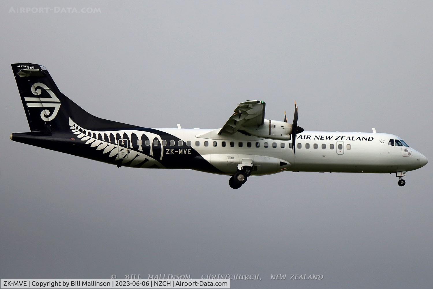 ZK-MVE, 2014 ATR 72-212A C/N 1182, nz5746 from DUD