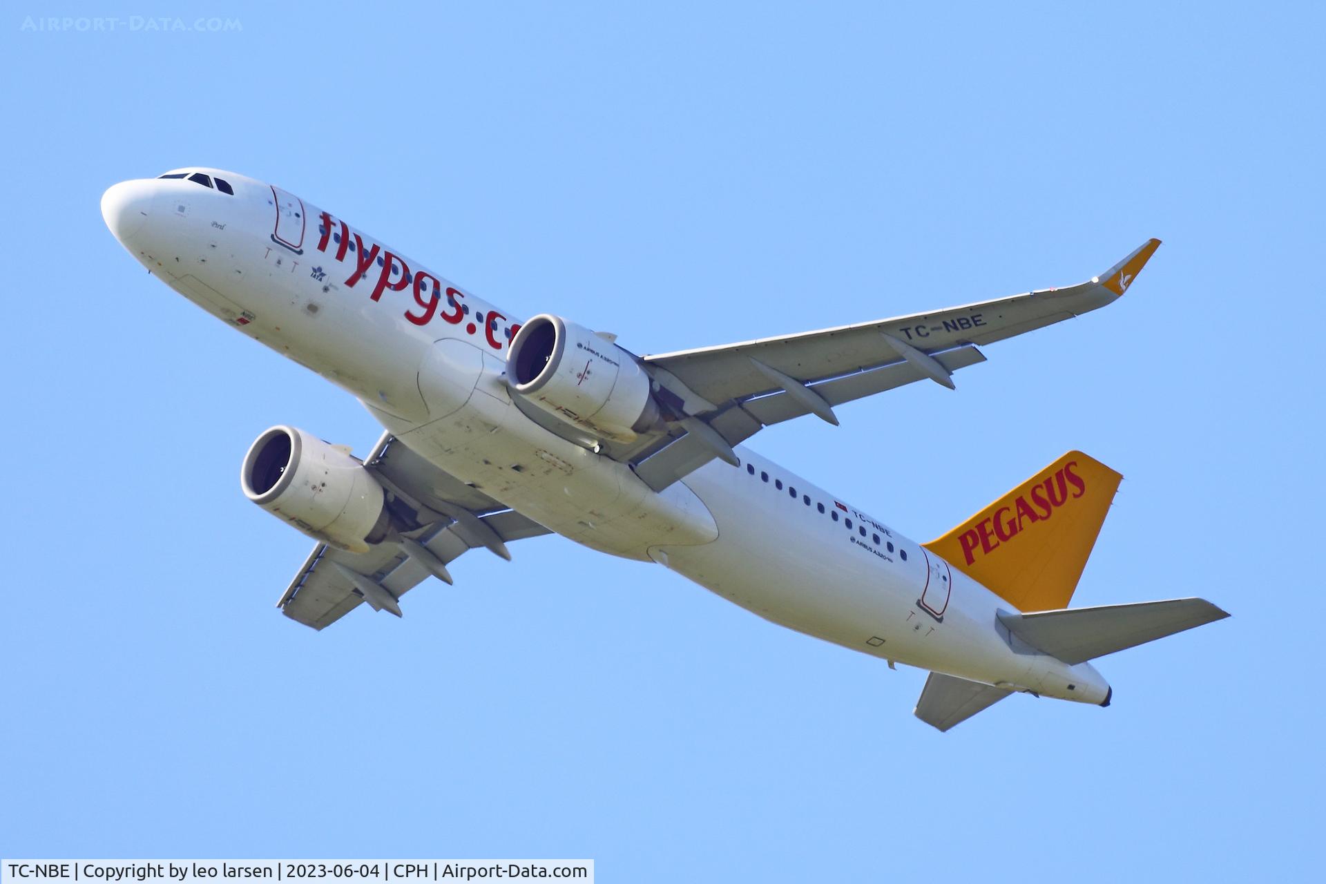 TC-NBE, 2016 Airbus A320-251N C/N 7380, Copenhagen 4.6.2023