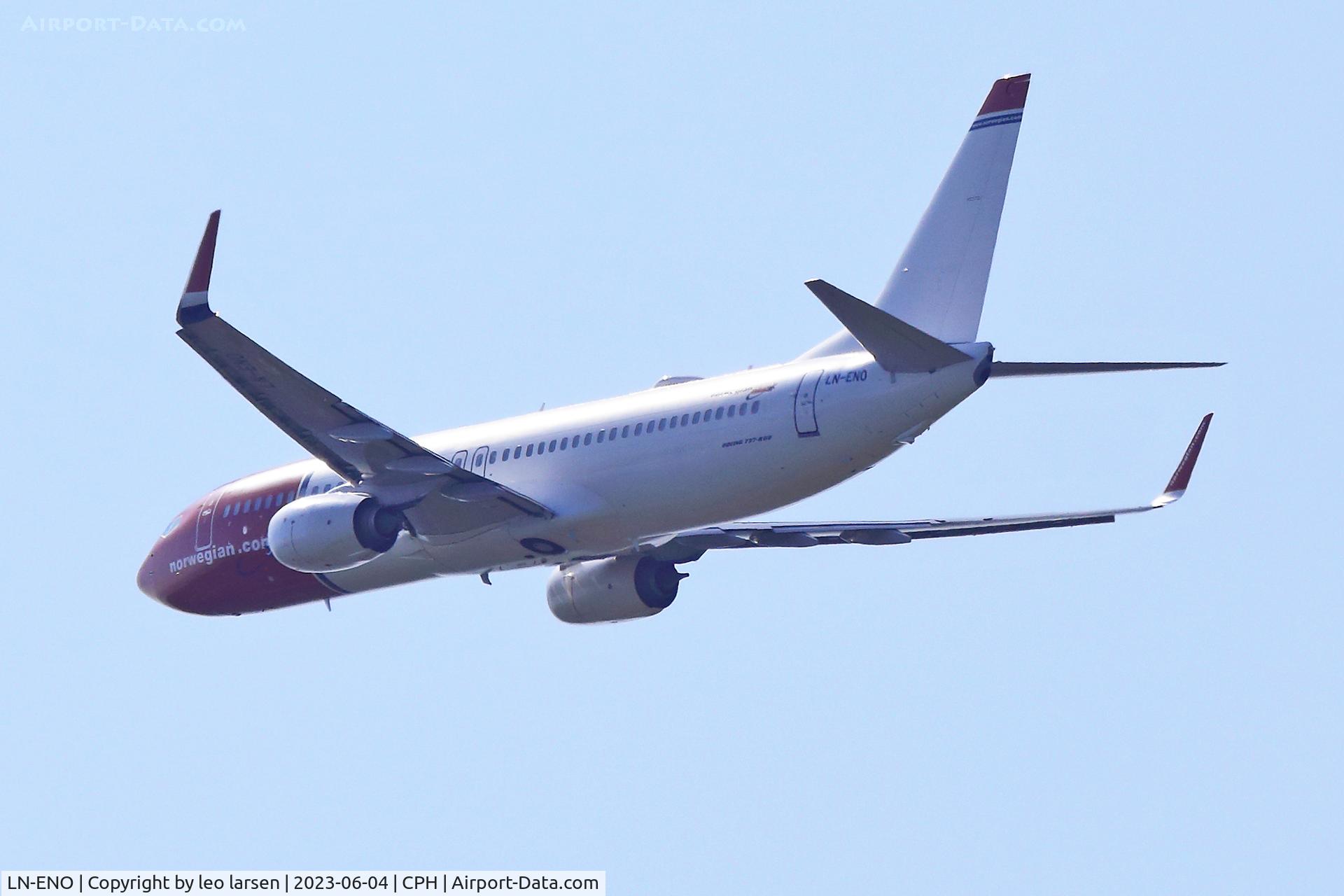 LN-ENO, 2017 Boeing 737-800 C/N 42088, Copenhagen 4.6.2023