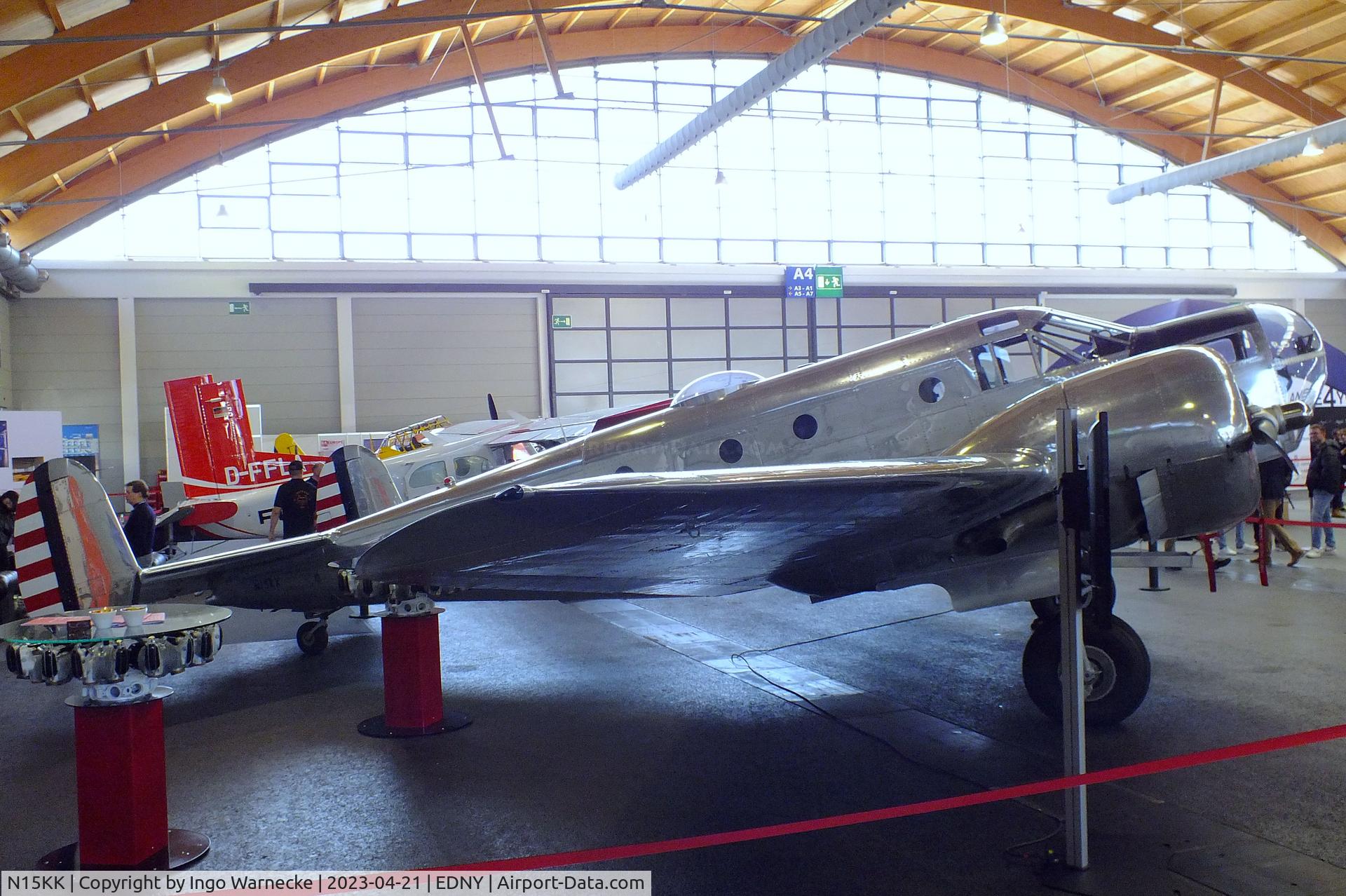 N15KK, 1942 Beech C-45G Expeditor (AT-11) C/N 4000/AF-436, Beechcraft AT-11 Kansan (rebuilt from C-45G) at the AERO 2023, Friedrichshafen