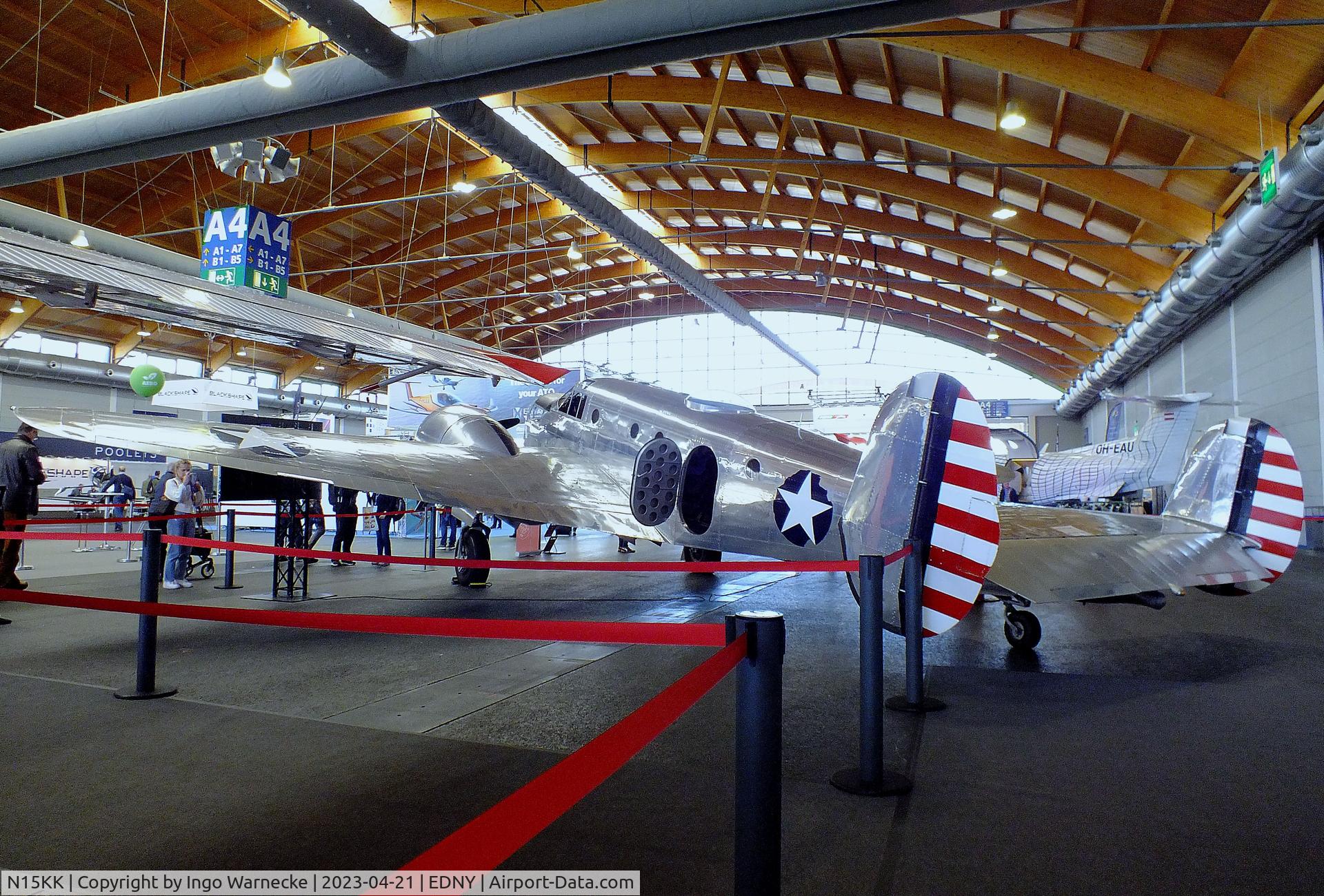 N15KK, 1942 Beech C-45G Expeditor (AT-11) C/N 4000/AF-436, Beechcraft AT-11 Kansan (rebuilt from C-45G) at the AERO 2023, Friedrichshafen