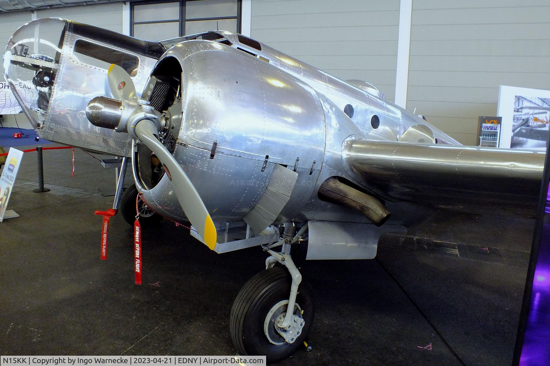 N15KK, 1942 Beech C-45G Expeditor (AT-11) C/N 4000/AF-436, Beechcraft AT-11 Kansan (rebuilt from C-45G) at the AERO 2023, Friedrichshafen