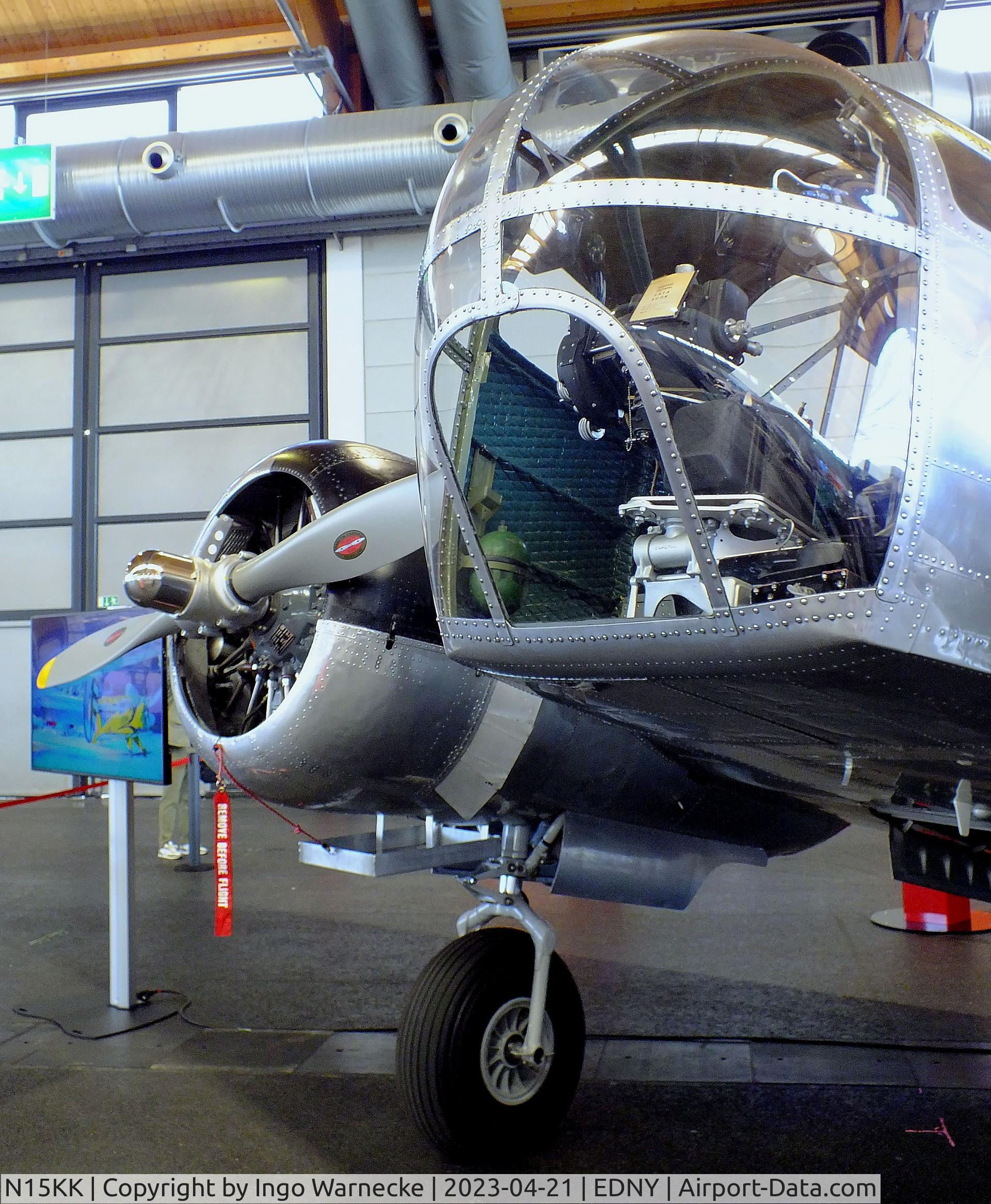 N15KK, 1942 Beech C-45G Expeditor (AT-11) C/N 4000/AF-436, Beechcraft AT-11 Kansan (rebuilt from C-45G) at the AERO 2023, Friedrichshafen