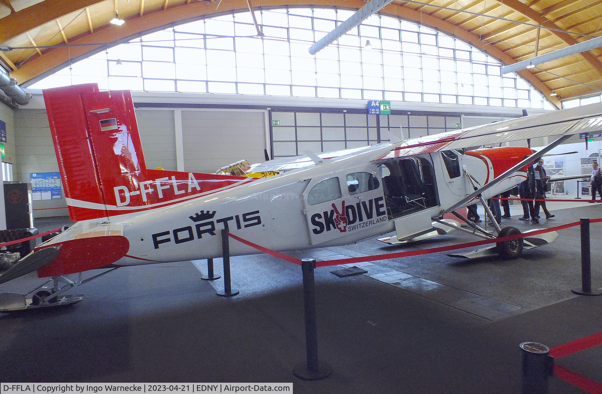 D-FFLA, 1994 Pilatus PC-6/B2-H4 Turbo Porter C/N 905, Pilatus PC-6/B2-H4 Turbo Porter at the AERO 2023, Friedrichshafen