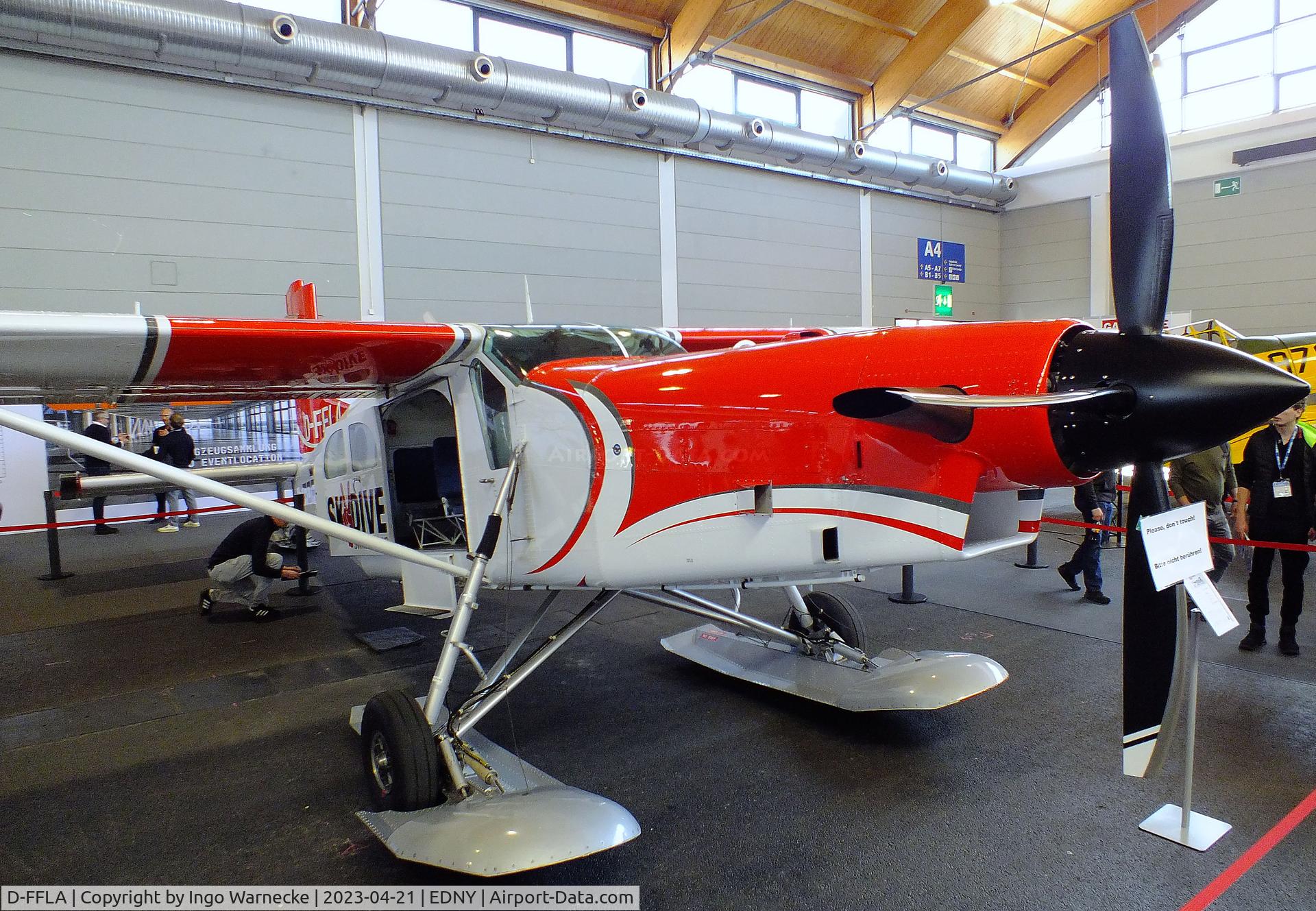 D-FFLA, 1994 Pilatus PC-6/B2-H4 Turbo Porter C/N 905, Pilatus PC-6/B2-H4 Turbo Porter at the AERO 2023, Friedrichshafen