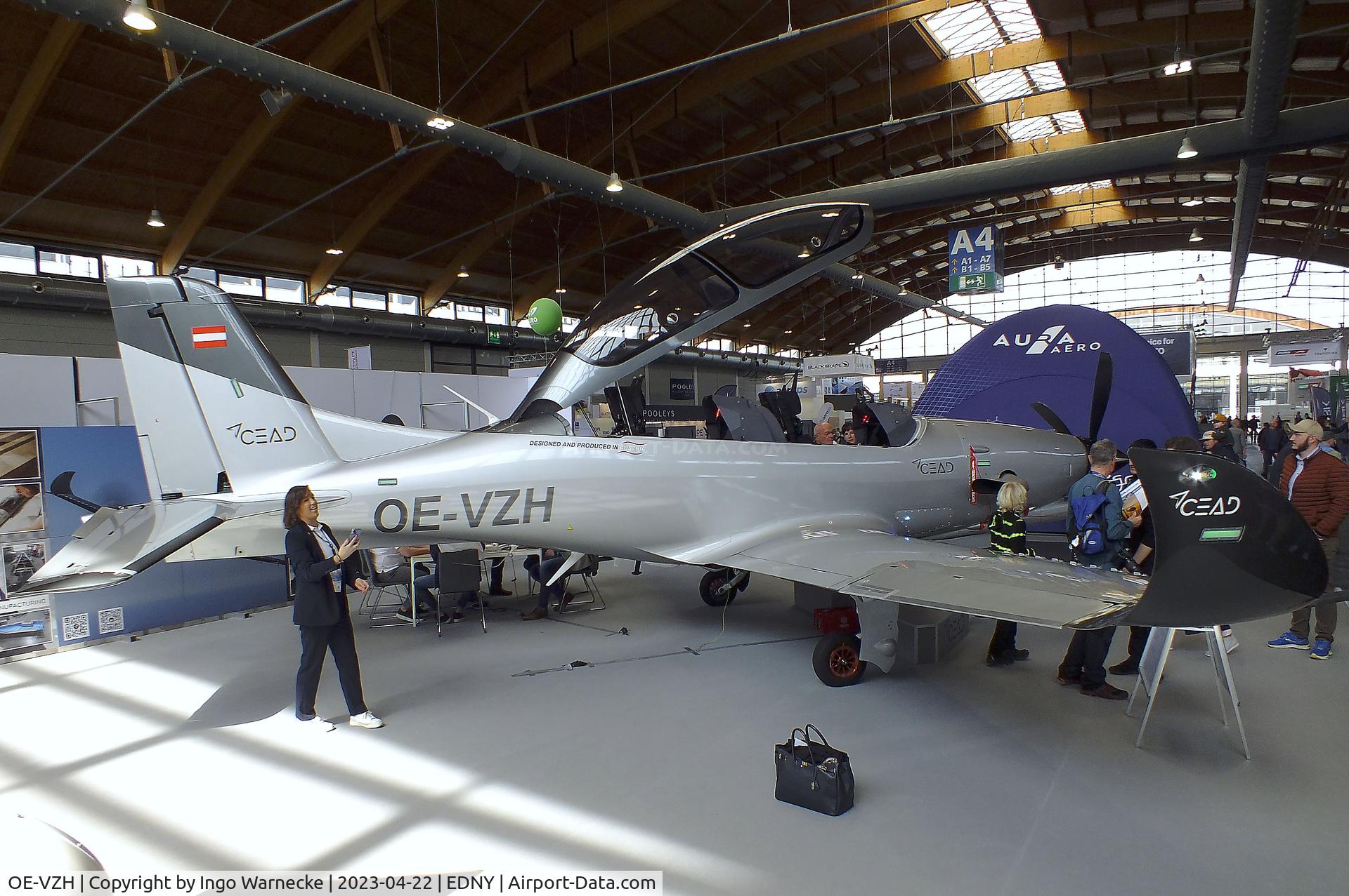 OE-VZH, 2021 CEA Design P01 C/N 01, CEA Design CEAD P01 first prototype at the AERO 2023, Friedrichshafen