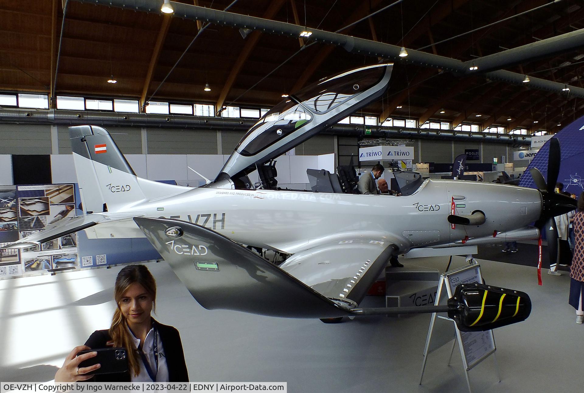 OE-VZH, 2021 CEA Design P01 C/N 01, CEA Design CEAD P01 first prototype at the AERO 2023, Friedrichshafen
