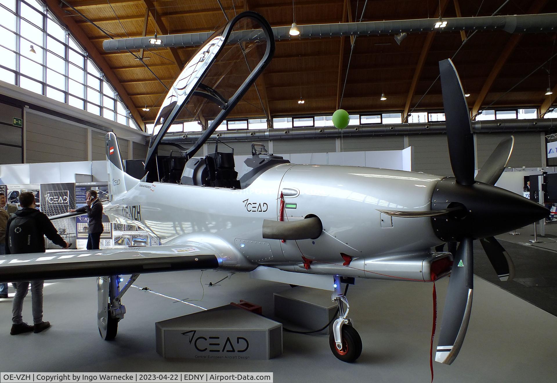 OE-VZH, 2021 CEA Design P01 C/N 01, CEA Design CEAD P01 first prototype at the AERO 2023, Friedrichshafen