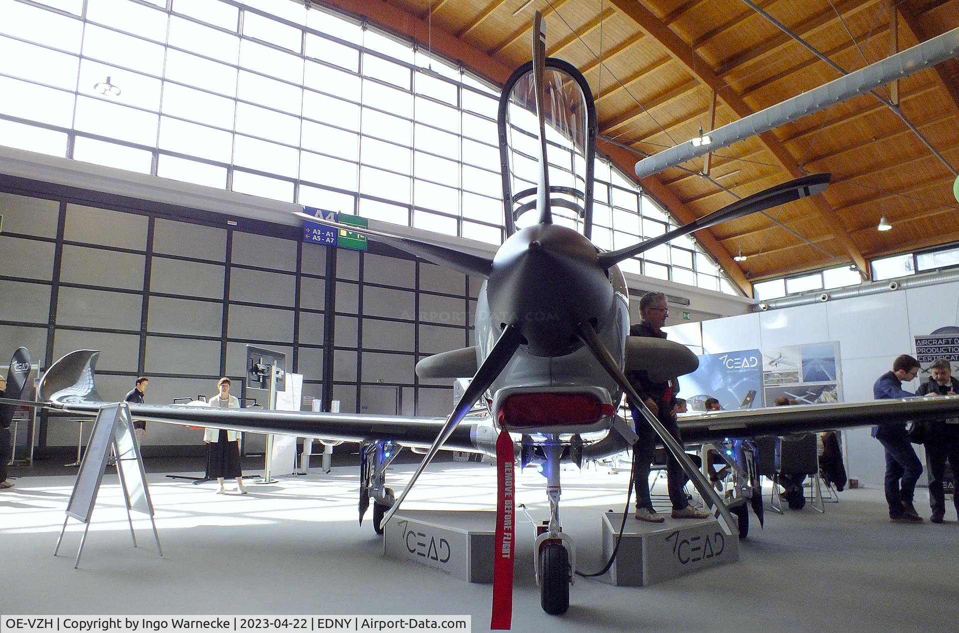 OE-VZH, 2021 CEA Design P01 C/N 01, CEA Design CEAD P01 first prototype at the AERO 2023, Friedrichshafen