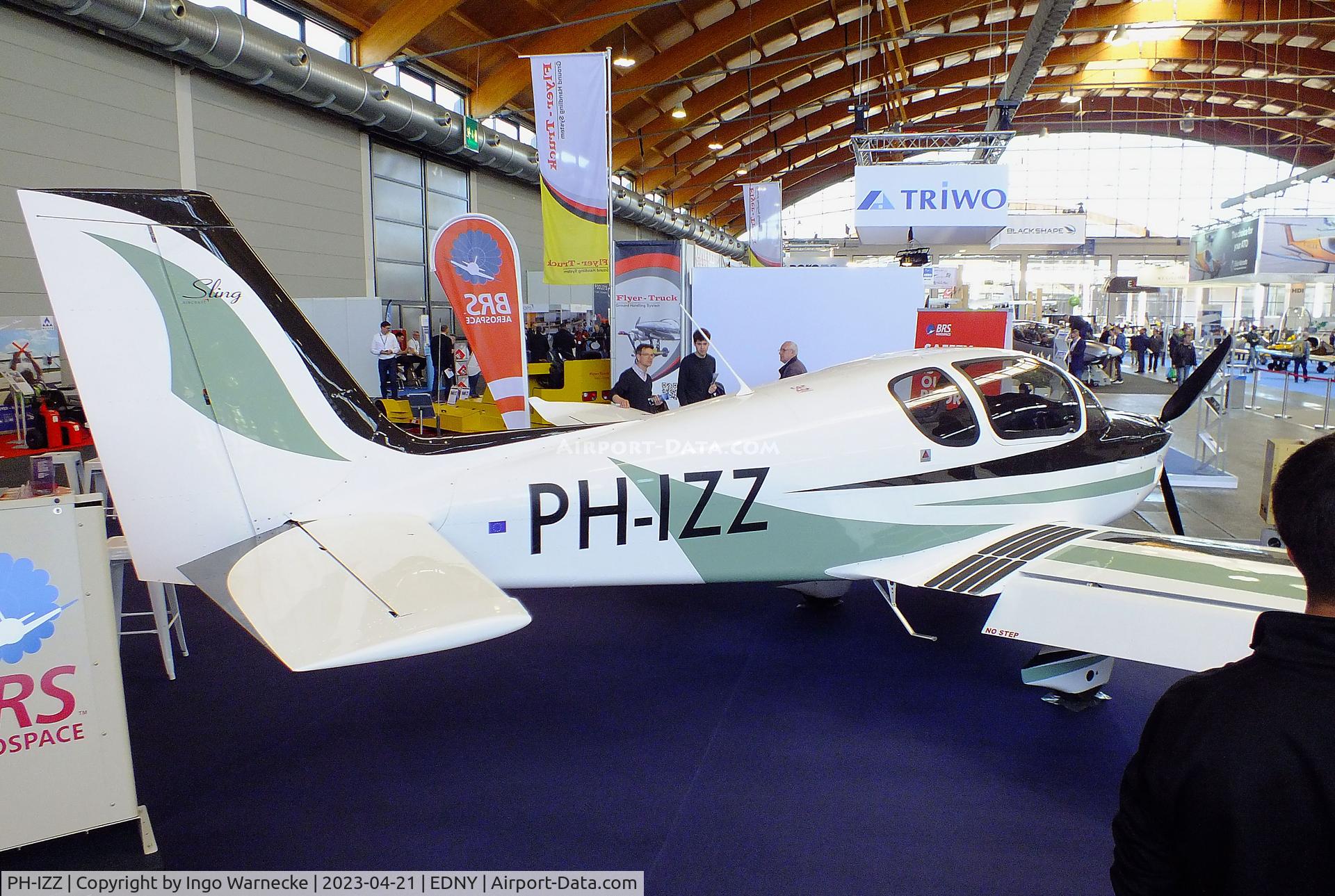 PH-IZZ, 2023 The Airplane Factory Sling 4 TSI C/N 351SK, The Airplane Factory Sling TSi at the AERO 2023, Friedrichshafen