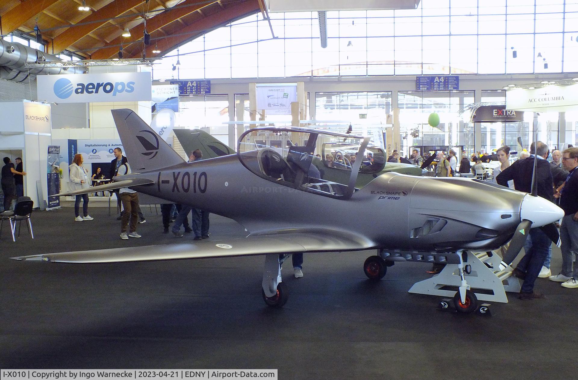 I-X010, 2014 Blackshape Prime BS-100 C/N BPU018-14, Blackshape Prime BS-100 at the AERO 2023, Friedrichshafen