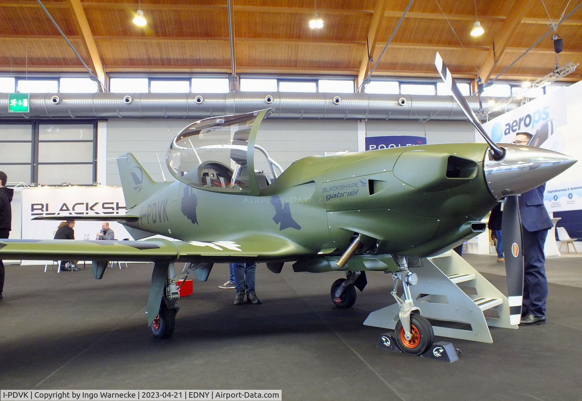 I-PDVK, Blackshape Gabriel BS.115 C/N BCV21012, Blackshape Gabriel BS.115 at the AERO 2023, Friedrichshafen