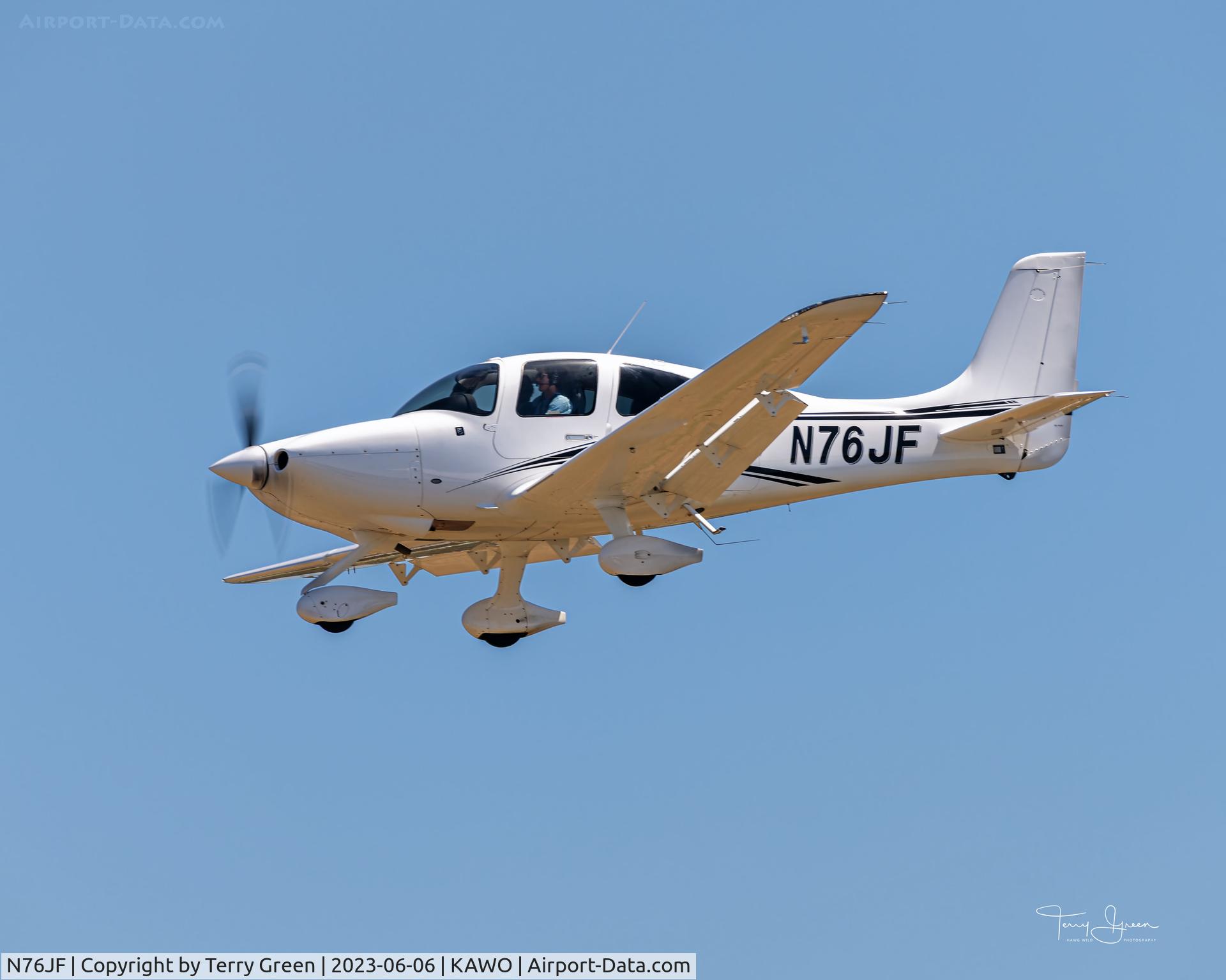 N76JF, 2022 Cirrus SR20 C/N 8825, NON-STOP LLC