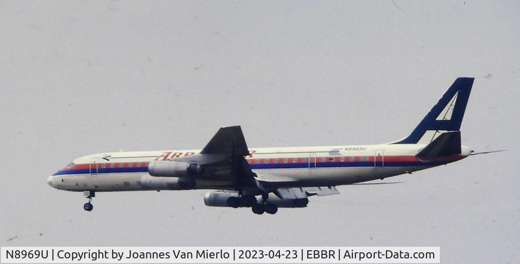 N8969U, 1969 Douglas DC-8-62 C/N 46070, Slide scan
