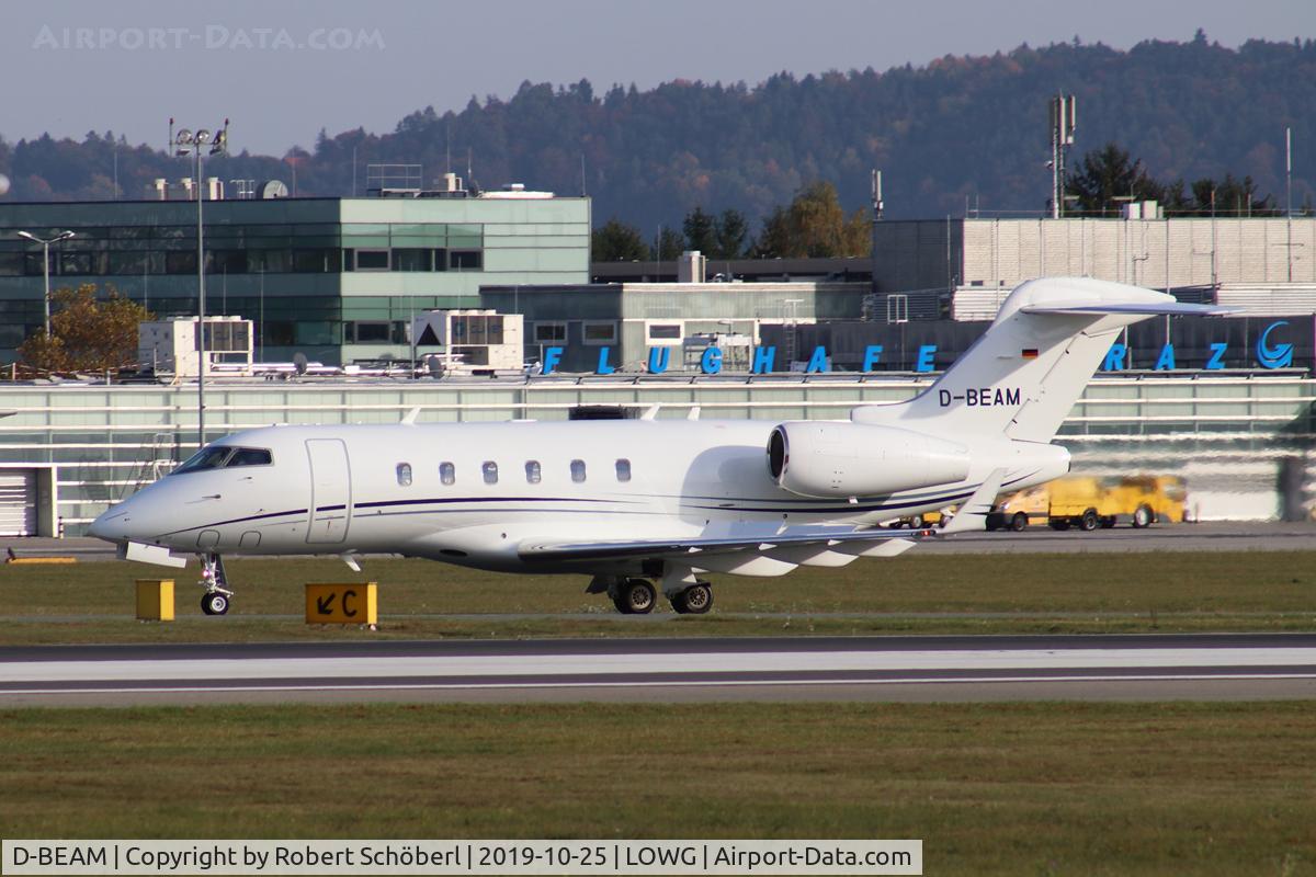 D-BEAM, 2014 Bombardier Challenger 300 (BD-100-1A10) C/N 20452, D-BEAM @ LOWG 2019
