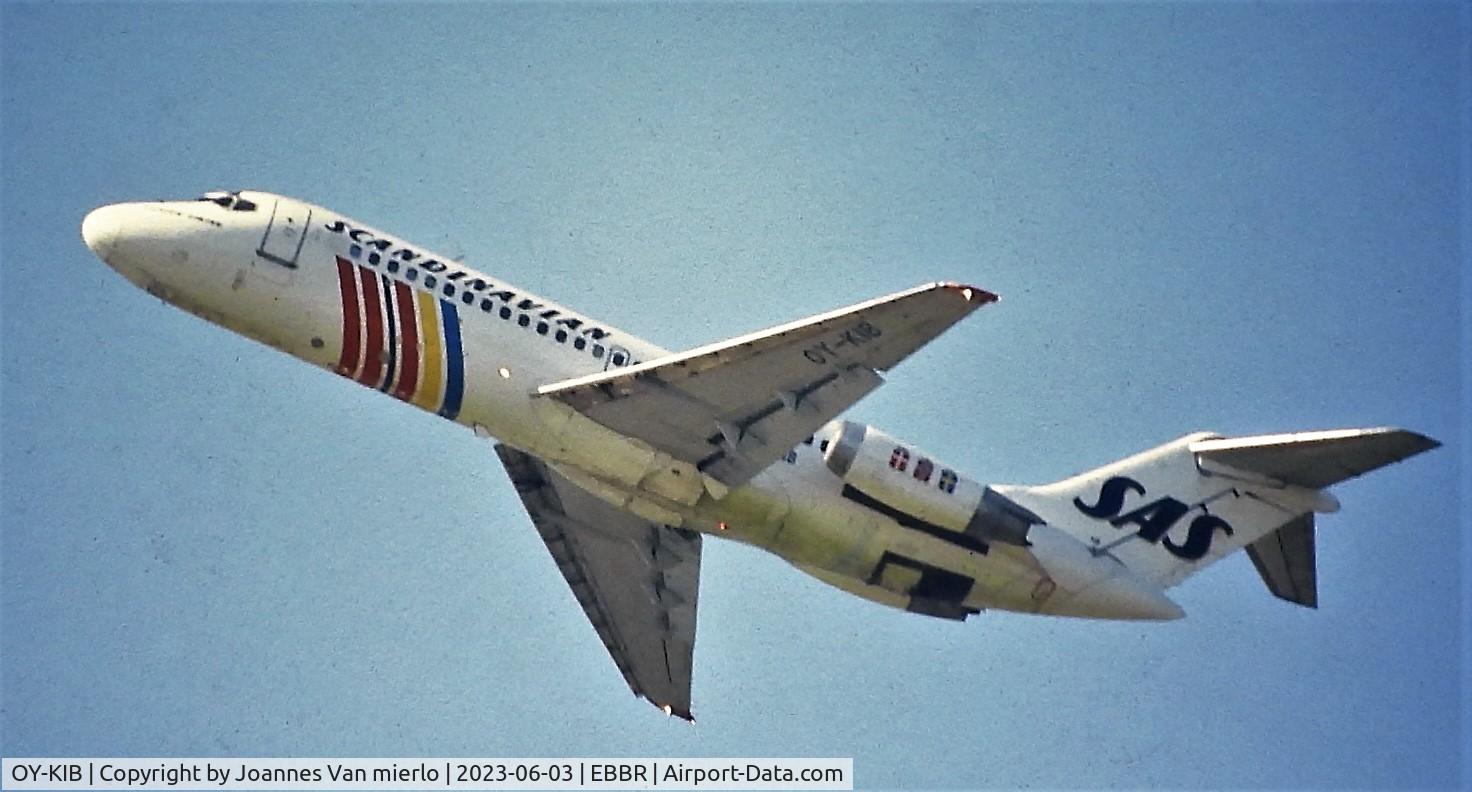 OY-KIB, 1969 Douglas DC-9-21 C/N 47307, Slide scan