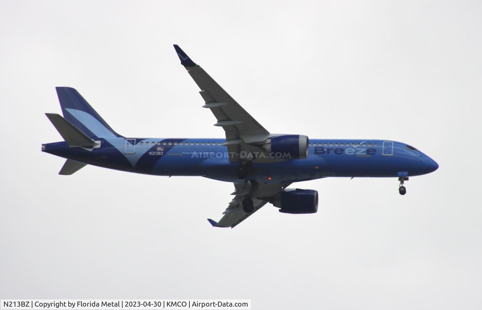 N213BZ, 2022 Airbus A220-371 C/N 55156, MXY A220 zx