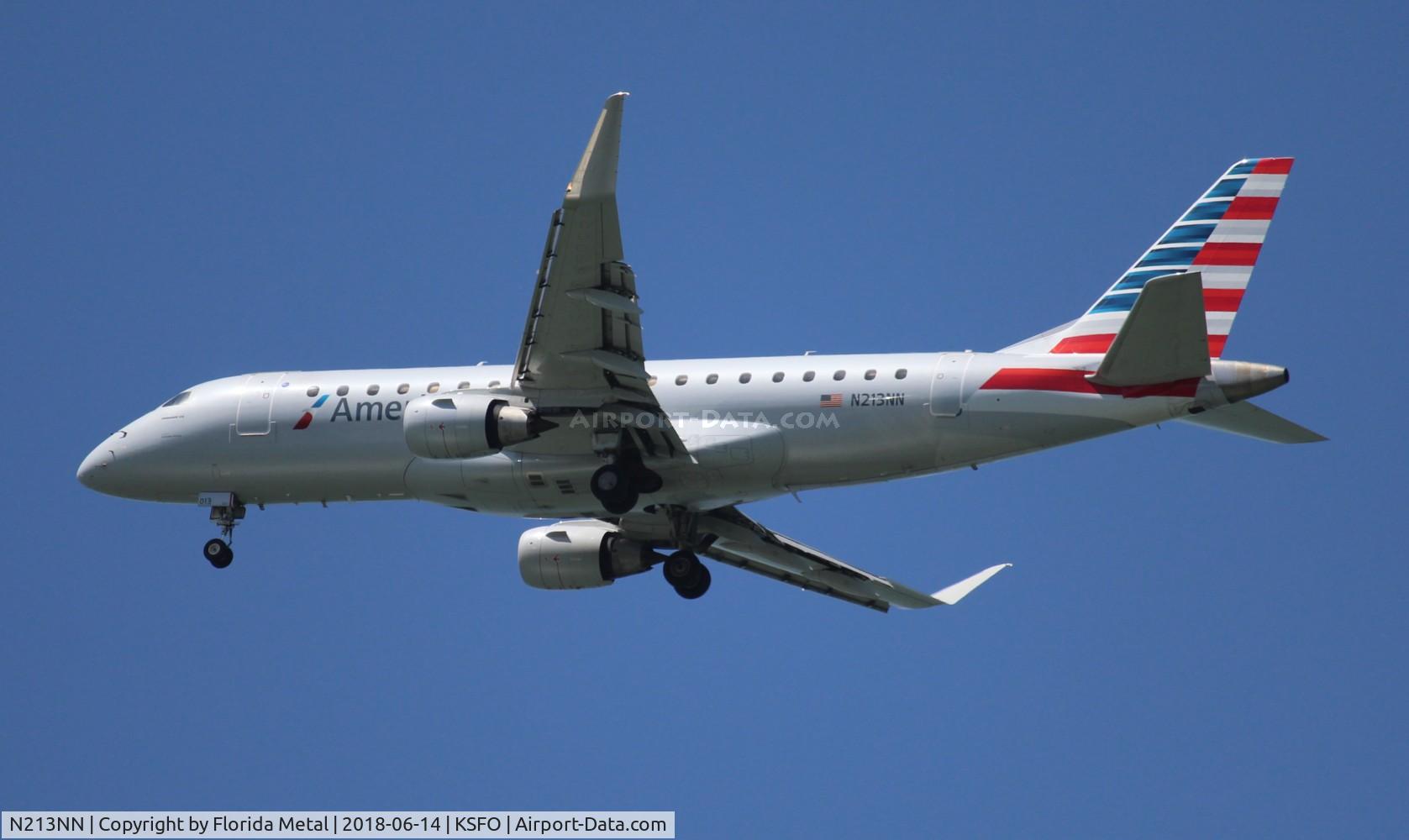 N213NN, 2015 Embraer 175LR (ERJ-170-200LR) C/N 17000505, CPZ/Eagle E175 zx