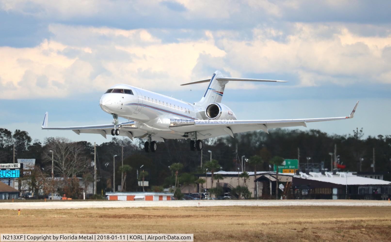 N213XF, 2000 Bombardier BD-700-1A10 Global Express C/N 9073, Global Express zx