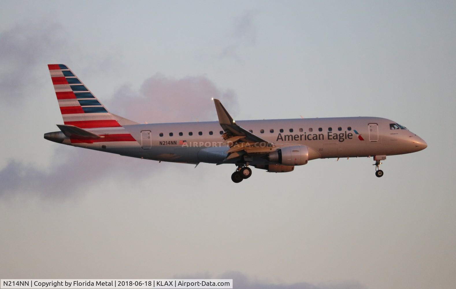 N214NN, 2015 Embraer 175LR (ERJ-170-200LR) C/N 17000508, CPZ/Eagle E175 zx