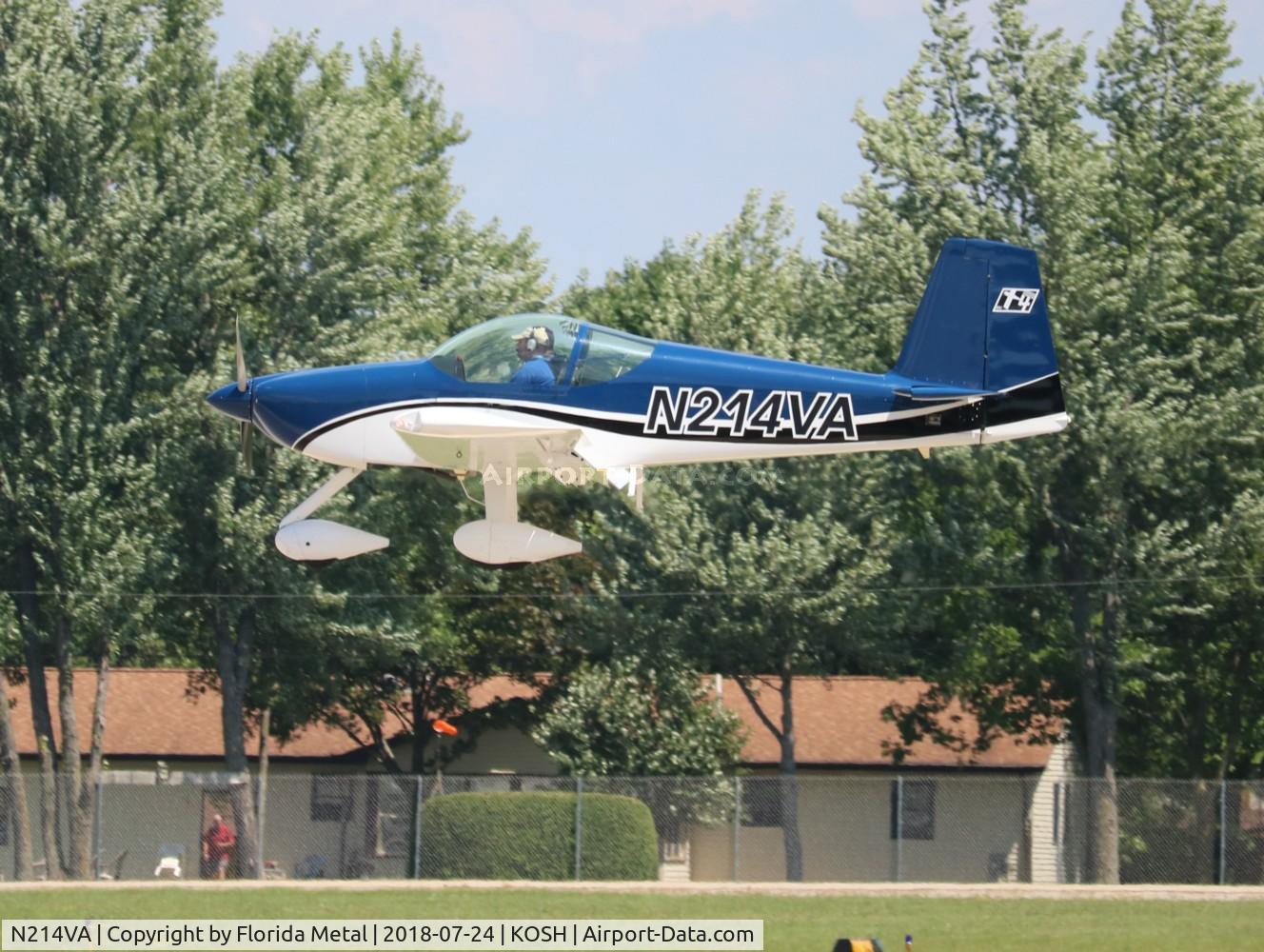 N214VA, 2012 Vans RV-14A C/N 140001, RV-14A zx