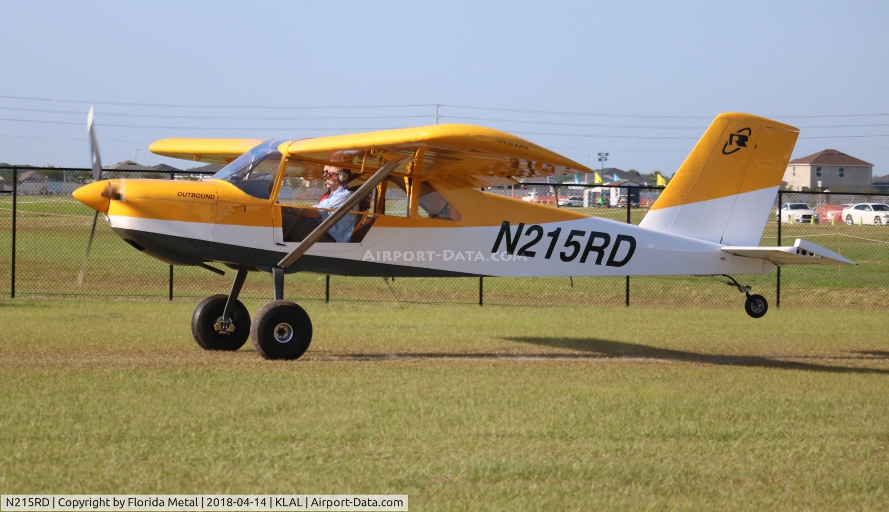 N215RD, 2018 Rans S-21LS Outbound C/N 07160001, Rans S-21 zx