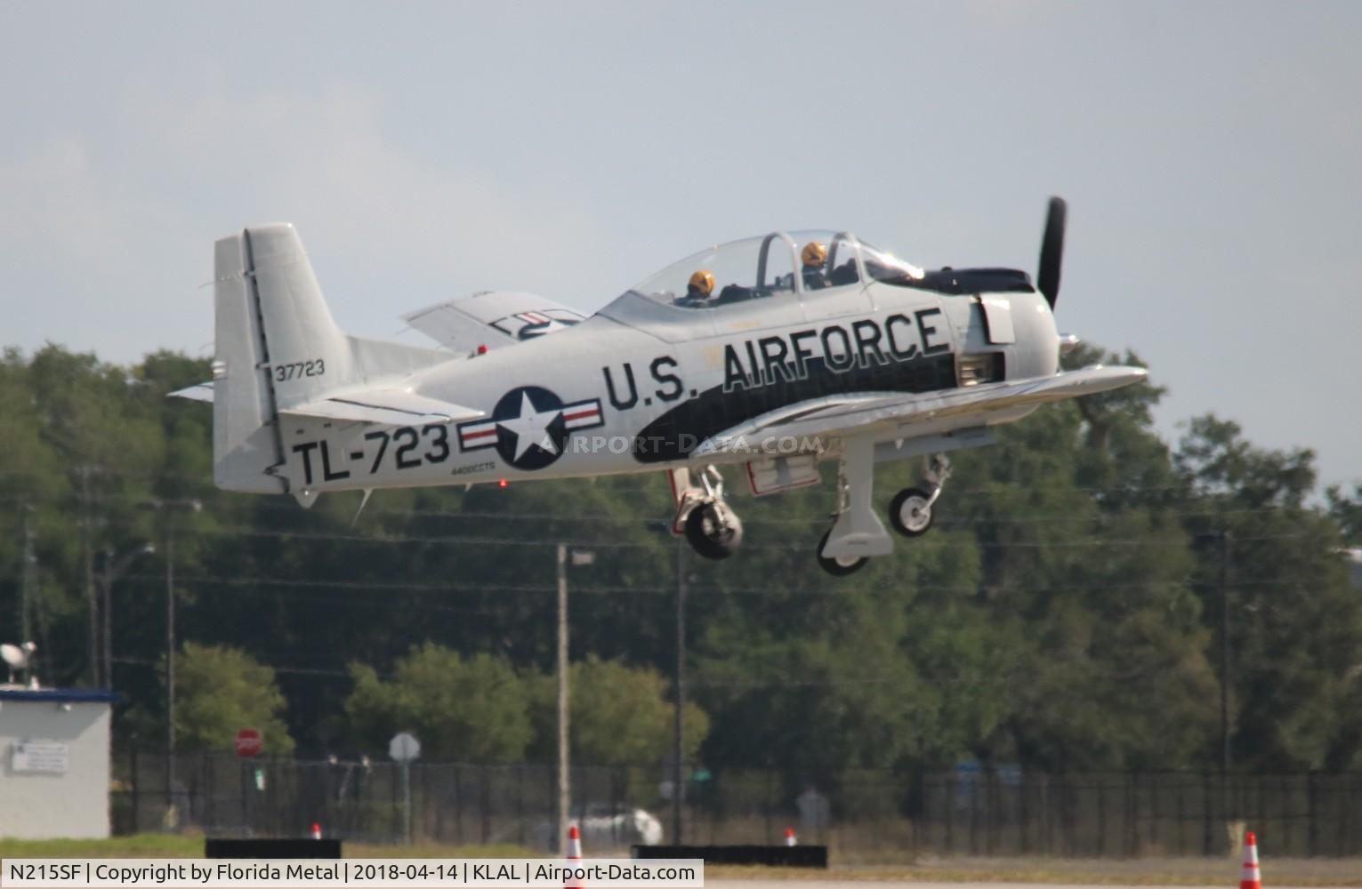 N215SF, 1955 North American T-28B Trojan C/N 200-86 (137723), T-28 zx