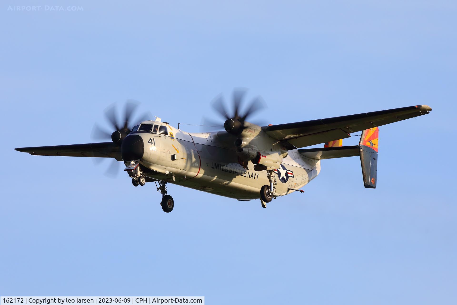 162172, Grumman C-2A Greyhound C/N 52, Copenhagen 9.6.2023