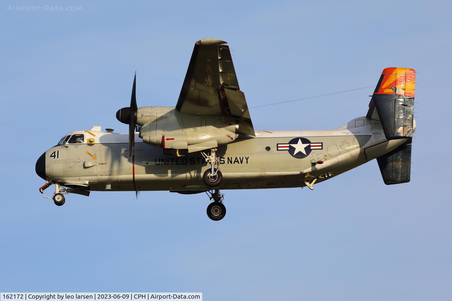 162172, Grumman C-2A Greyhound C/N 52, Copenhagen 9.6.2023