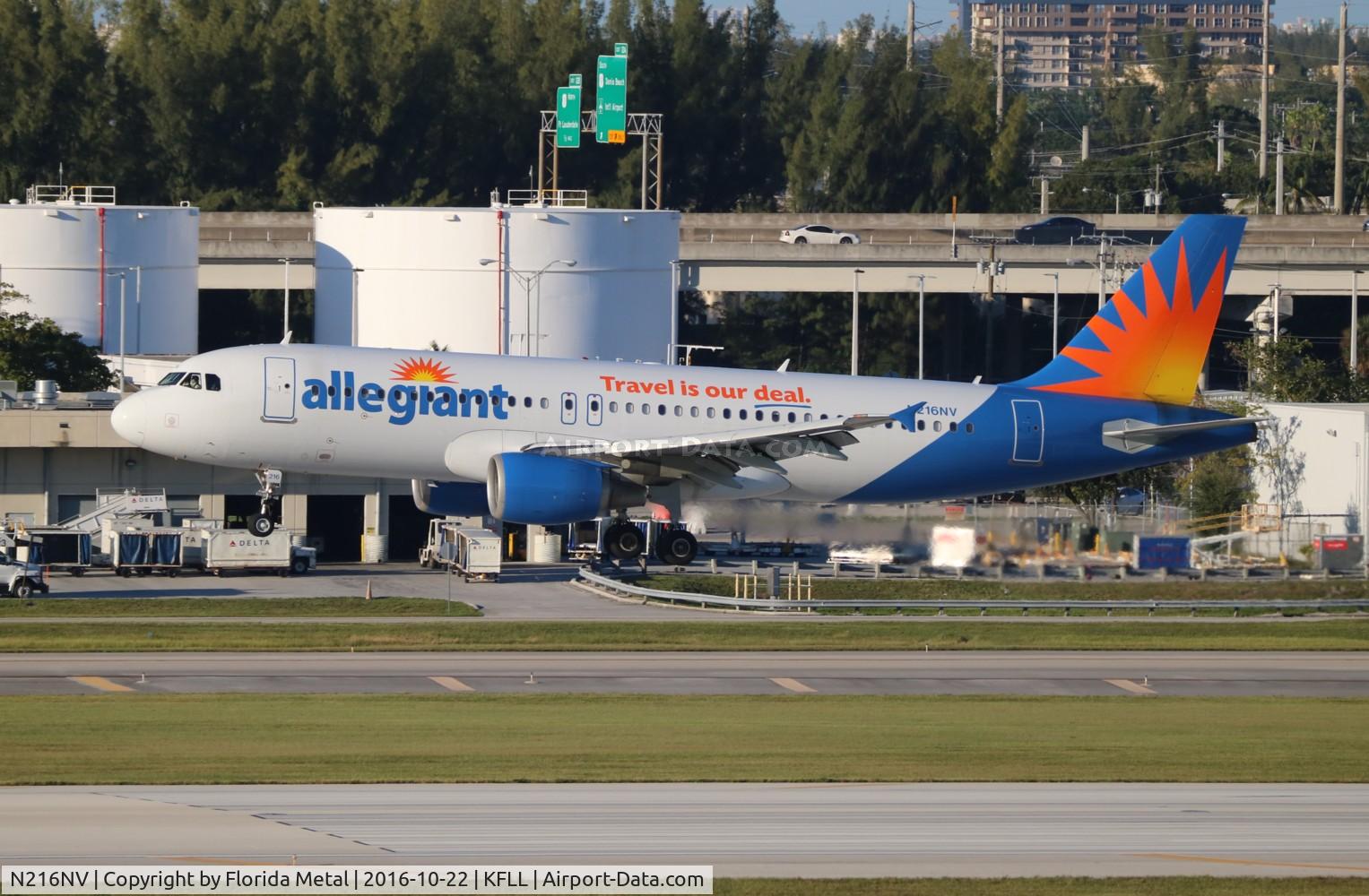 N216NV, 2000 Airbus A320-214 C/N 1318, AAY A320 zx