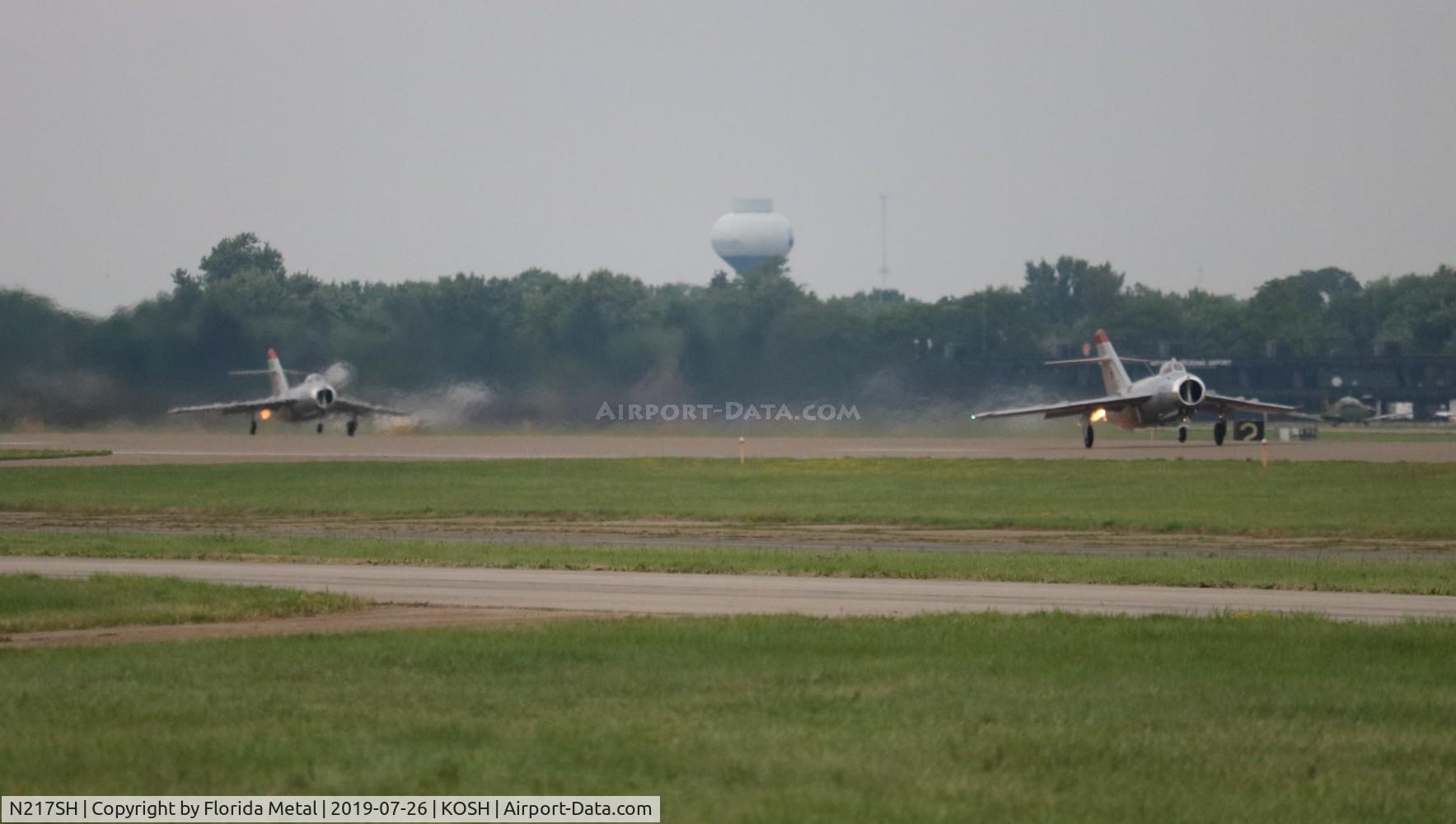 N217SH, 1959 PZL-Mielec Lim-5 (MiG-17F) C/N 1C1611, OSH 2019 zx