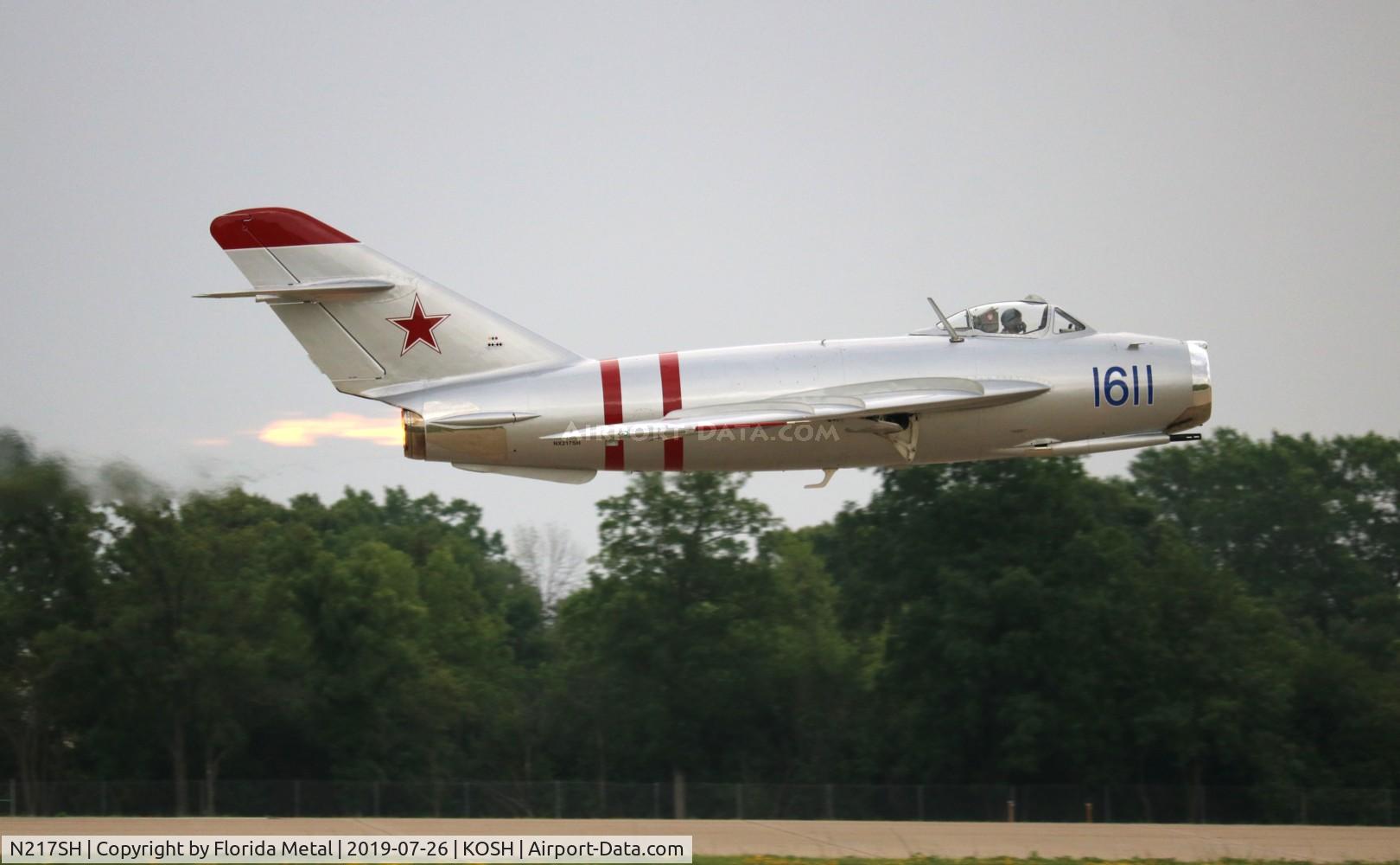 N217SH, 1959 PZL-Mielec Lim-5 (MiG-17F) C/N 1C1611, Mig-17 zx
