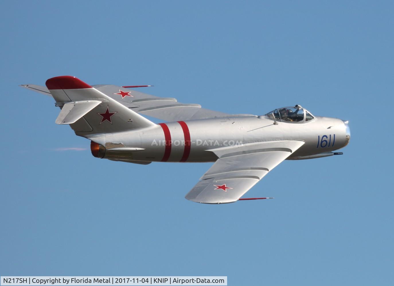 N217SH, 1959 PZL-Mielec Lim-5 (MiG-17F) C/N 1C1611, Mig-17 zx