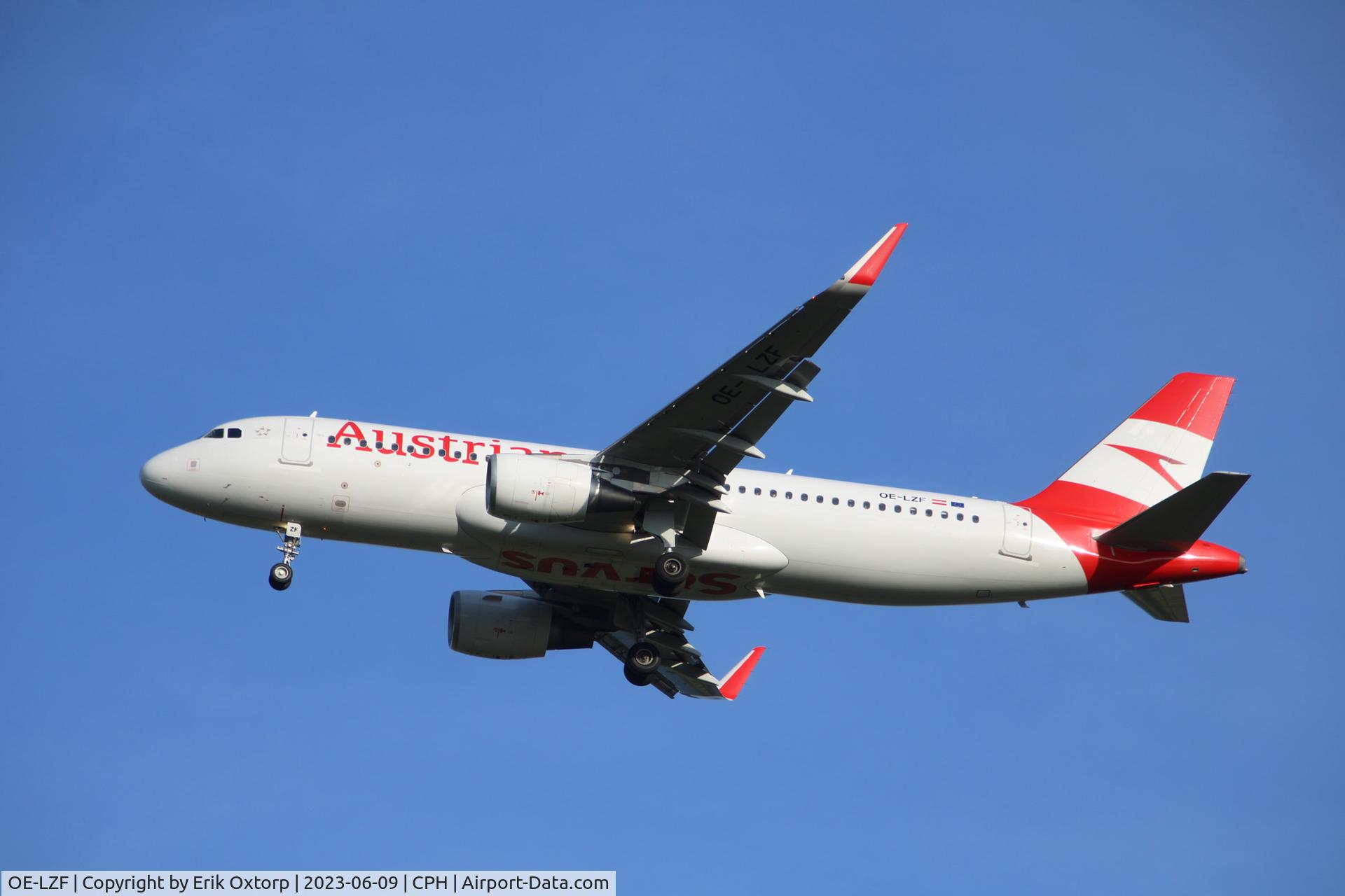 OE-LZF, 2013 Airbus A320-214 C/N 5841, OE-LZF landing rw 04R