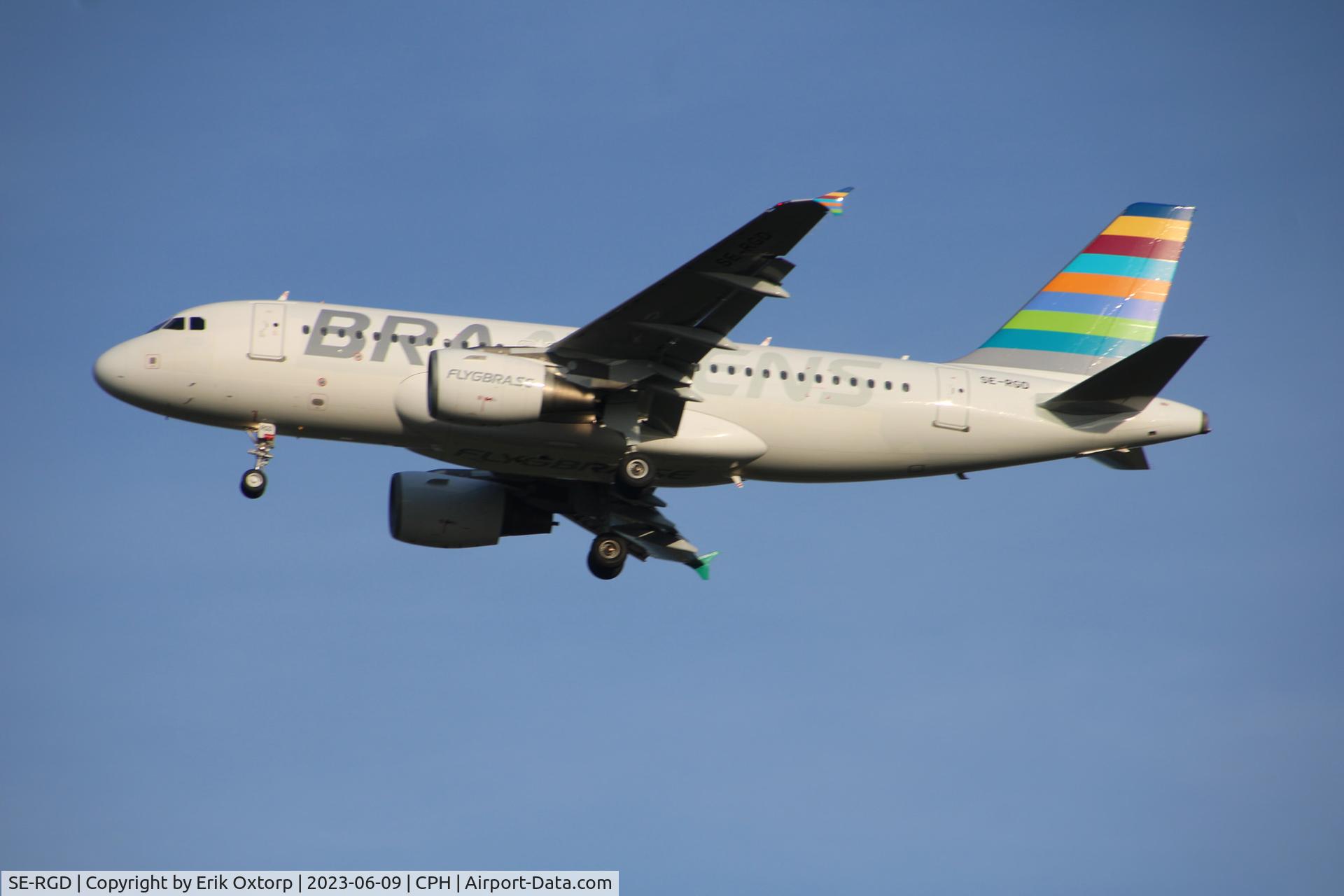SE-RGD, 2007 Airbus A319-112 C/N 3346, SE-RGD landing rw 04R