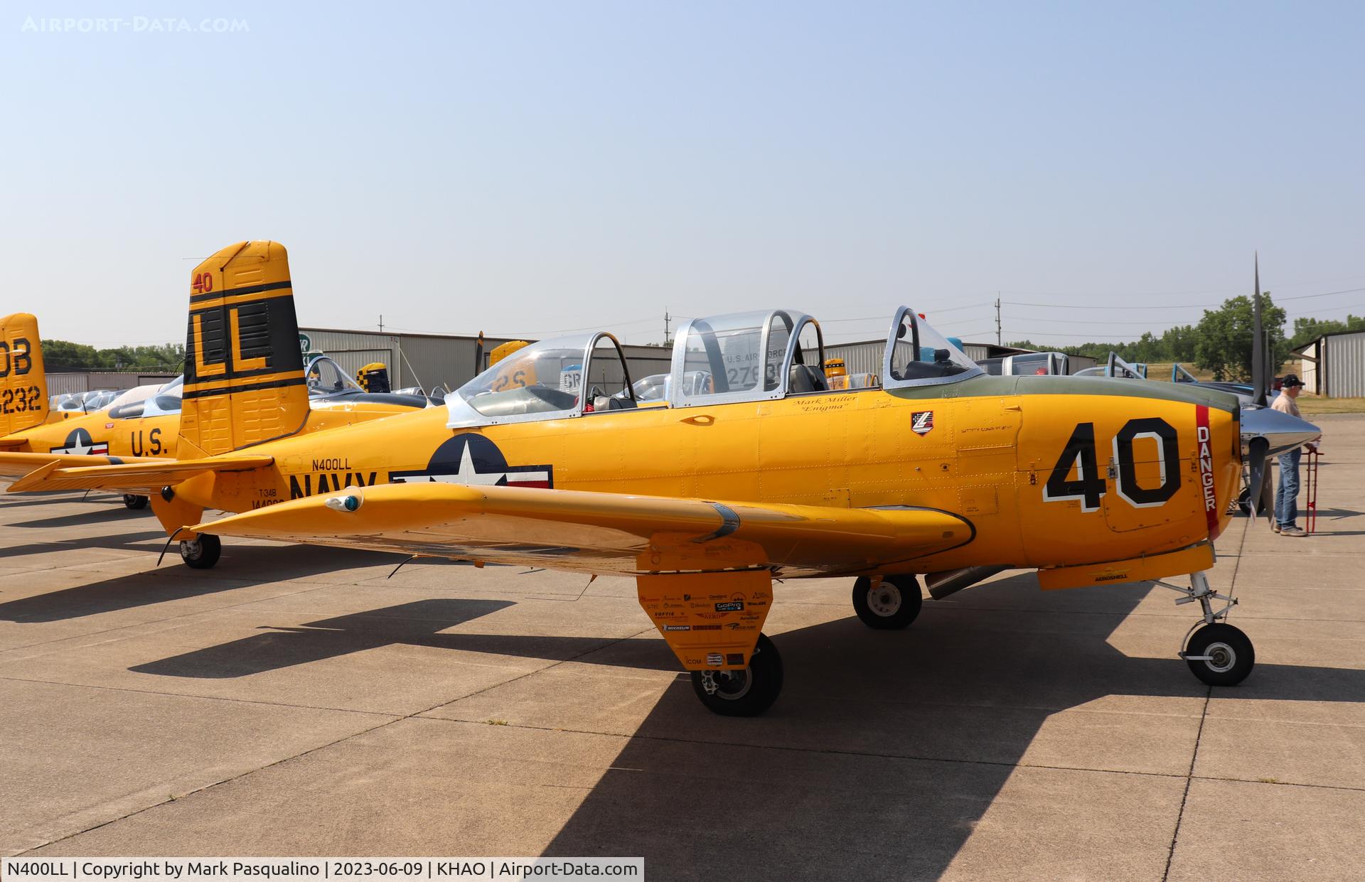N400LL, 1957 Beech T-34B Mentor C/N BG-400, Beech T-34B