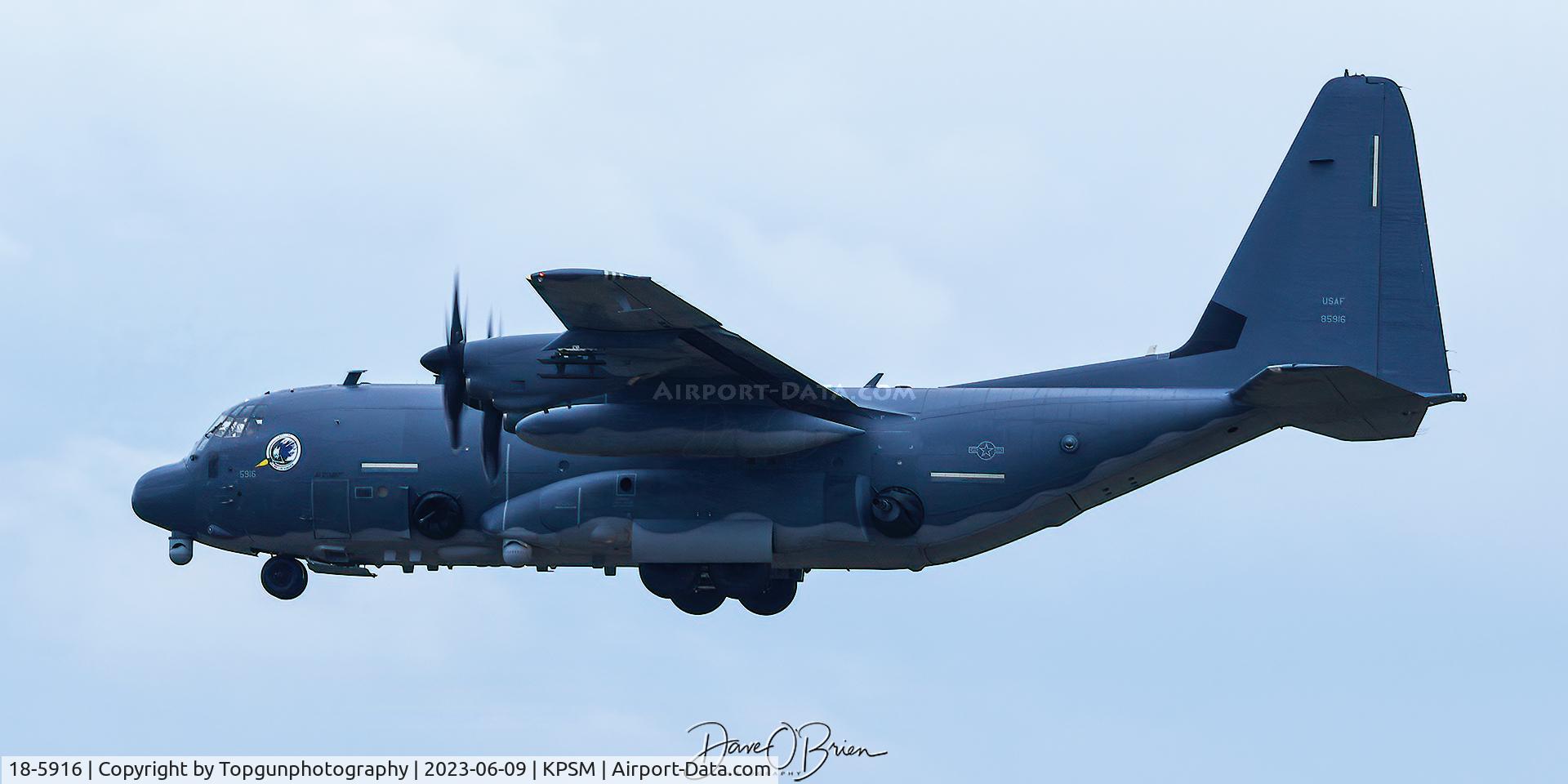 18-5916, 2019 Lockheed Martin AC-130J Ghostrider C/N 382-5916, REACH361