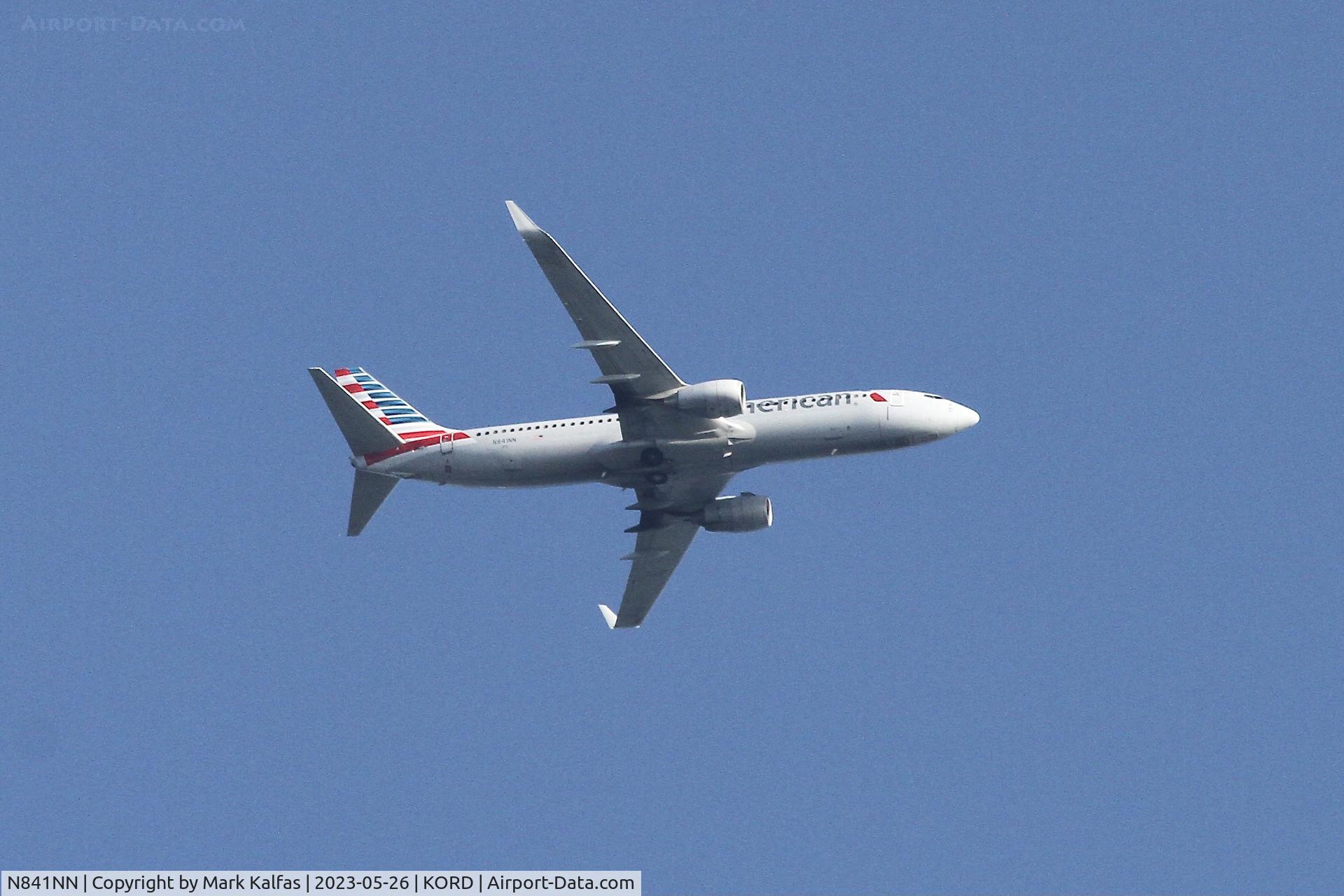 N841NN, 2010 Boeing 737-823 C/N 30914, American Airlines Boeing 737-823, N841NN AA969 MIA-ORD