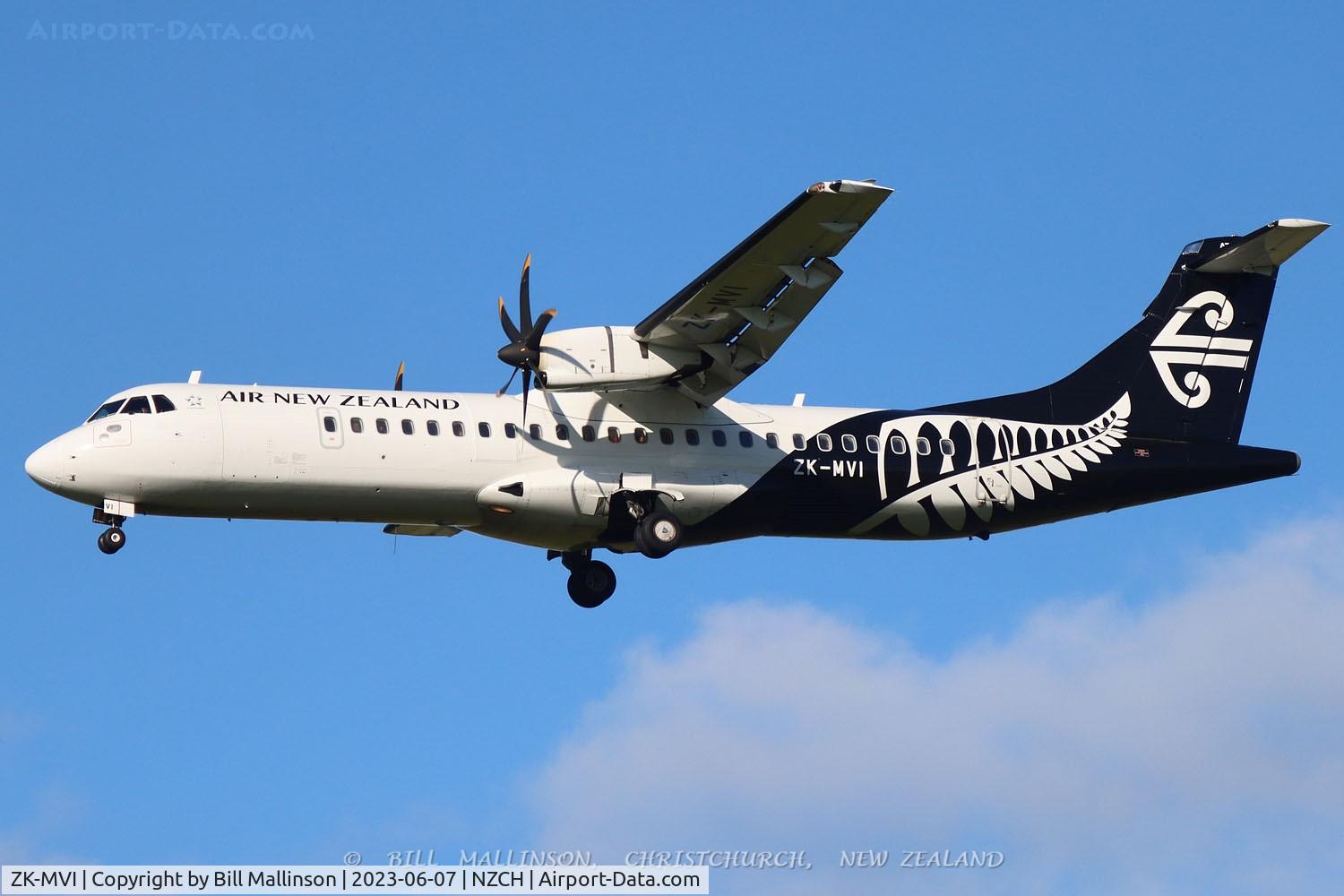 ZK-MVI, 2015 ATR 72-600 C/N 1306, NZ5177 from PMR