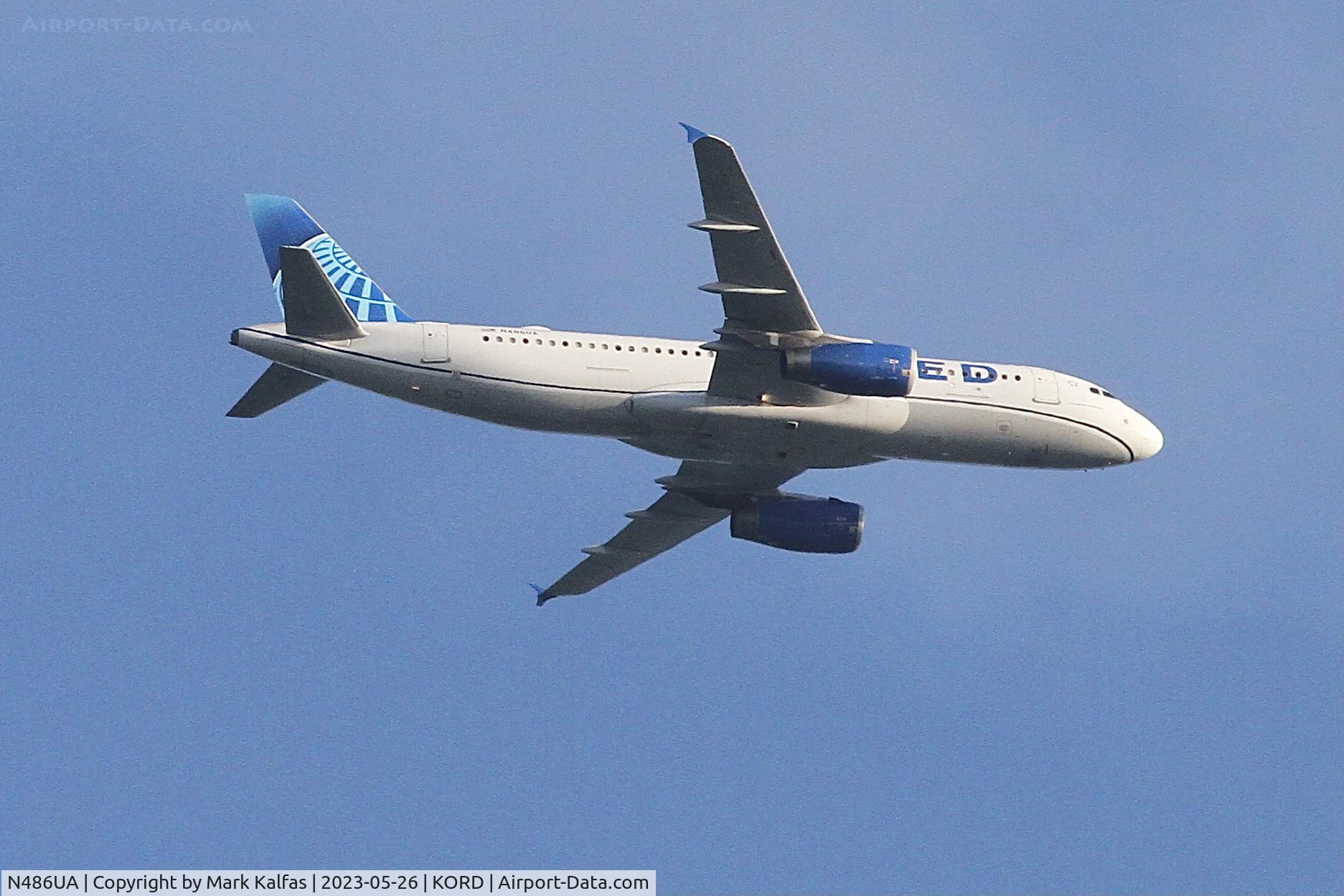 N486UA, 2001 Airbus A320-232 C/N 1620, United Airlines Airbus A320-232/A320 N486UA UA2362 MIA-ORD
