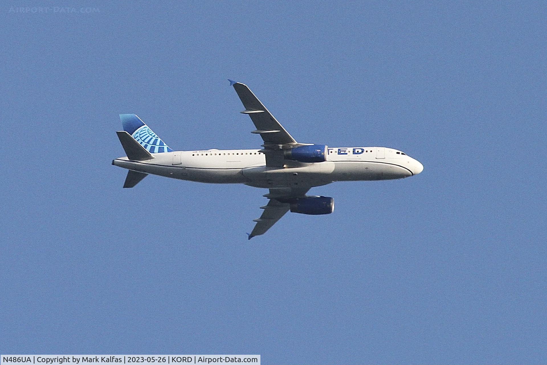N486UA, 2001 Airbus A320-232 C/N 1620, United Airlines Airbus A320-232/A320 N486UA UA2362 MIA-ORD