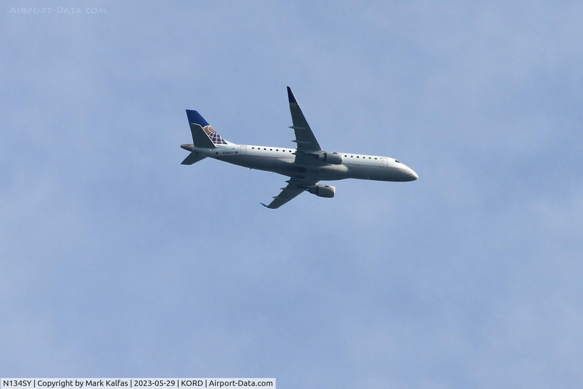 N134SY, 2015 Embraer 175LR (ERJ-170-200LR) C/N 17000458, SkyWest/United Express E75L N134SY SKW5279 UNV-ORD