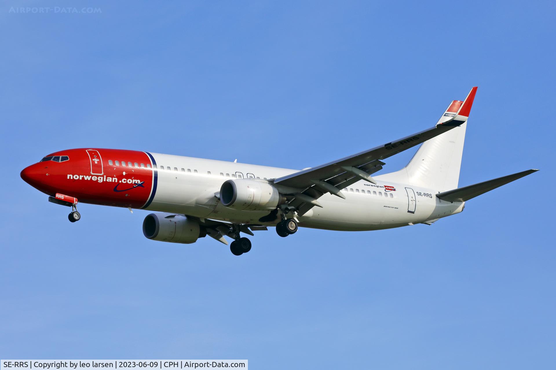 SE-RRS, 2011 Boeing 737-8JP C/N 40869, Copenhagen 9.6.2023