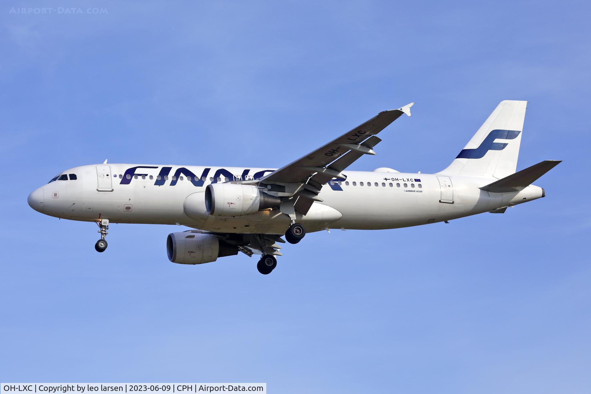 OH-LXC, 2001 Airbus A320-214 C/N 1544, Copenhagen 9.6.2023