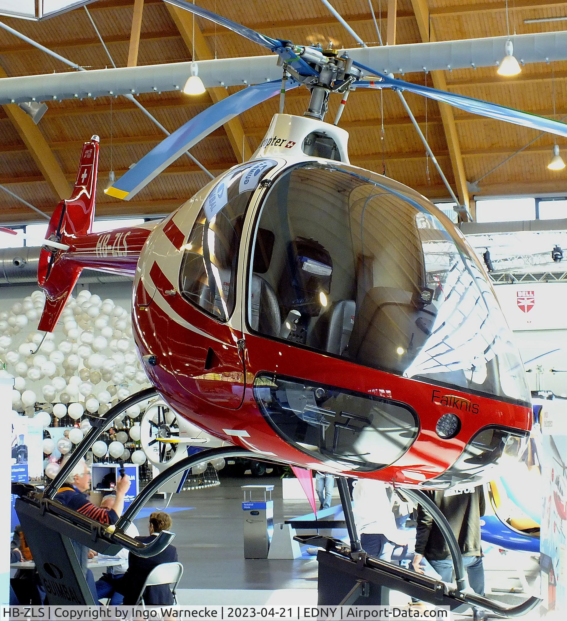 HB-ZLS, 2011 Guimbal Cabri G2 C/N 1021, Guimbal Cabri G2 at the AERO 2023, Friedrichshafen