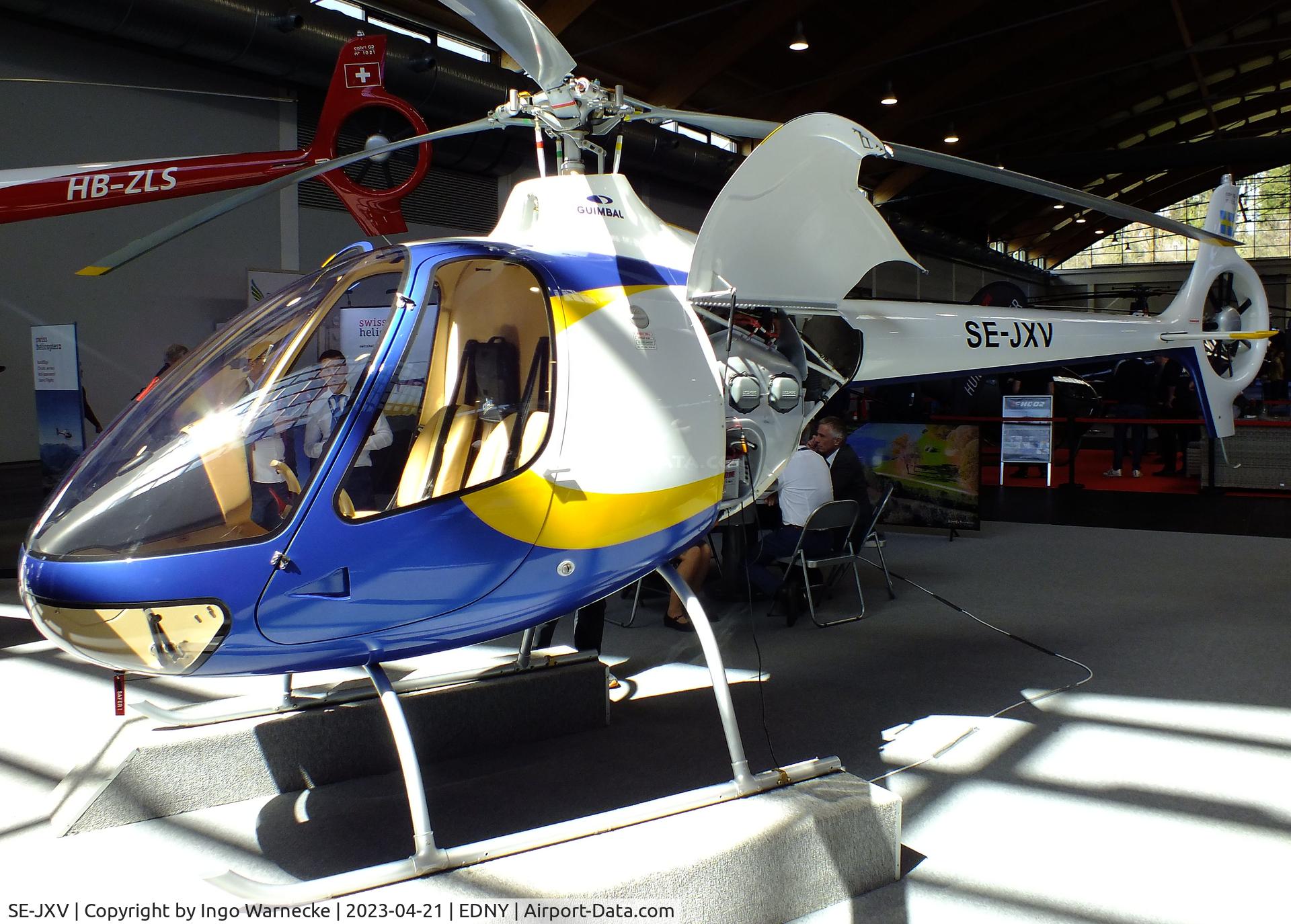 SE-JXV, Guimbal Cabri G2 C/N 1330, Guimbal Cabri G2 at the AERO 2023, Friedrichshafen