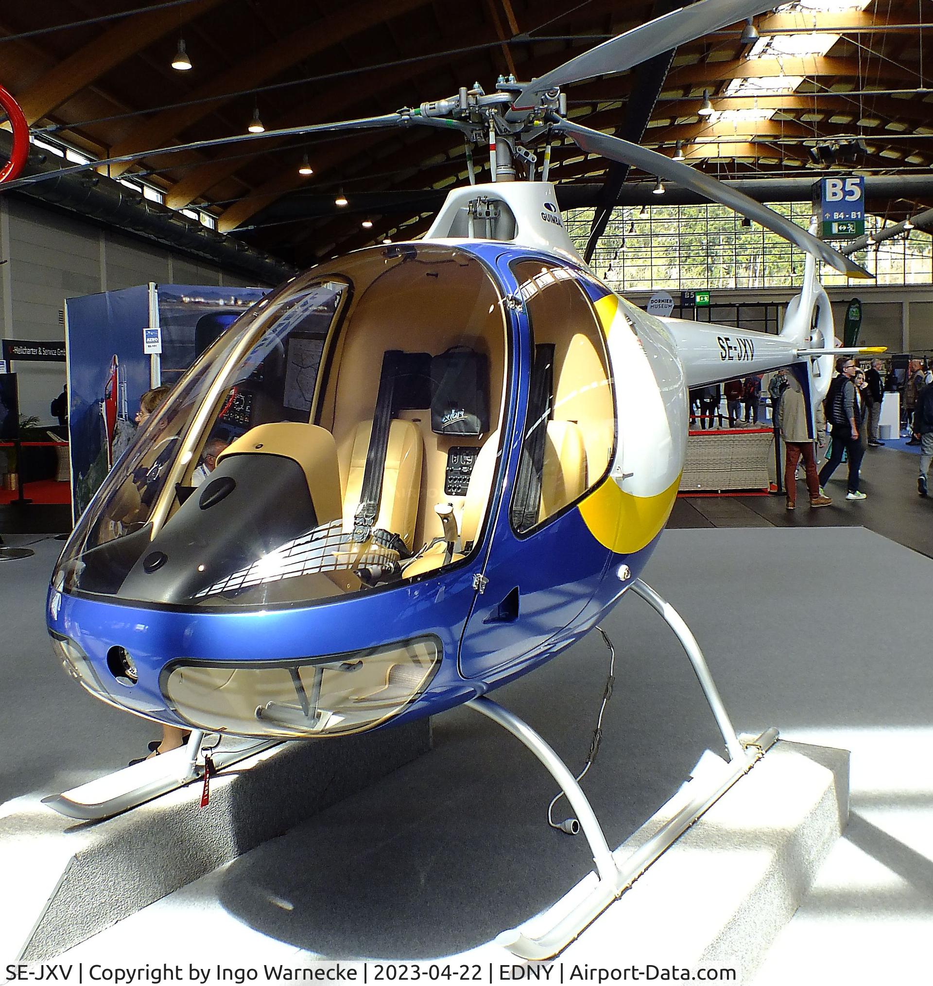 SE-JXV, Guimbal Cabri G2 C/N 1330, Guimbal Cabri G2 at the AERO 2023, Friedrichshafen