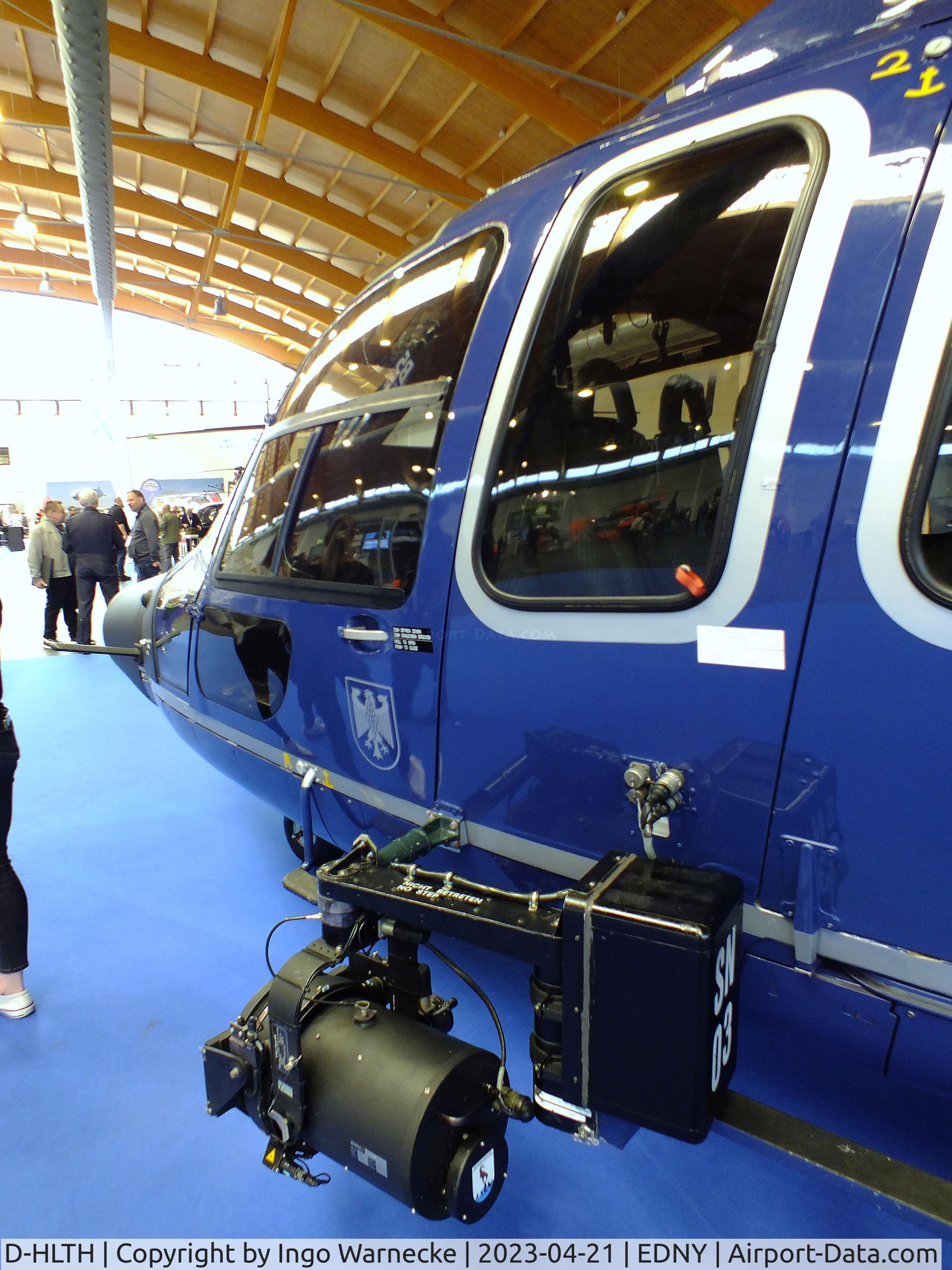 D-HLTH, Eurocopter EC-155B C/N 6544, Eurocopter EC155B of the Bundespolizei (German federal police) at the AERO 2023, Friedrichshafen