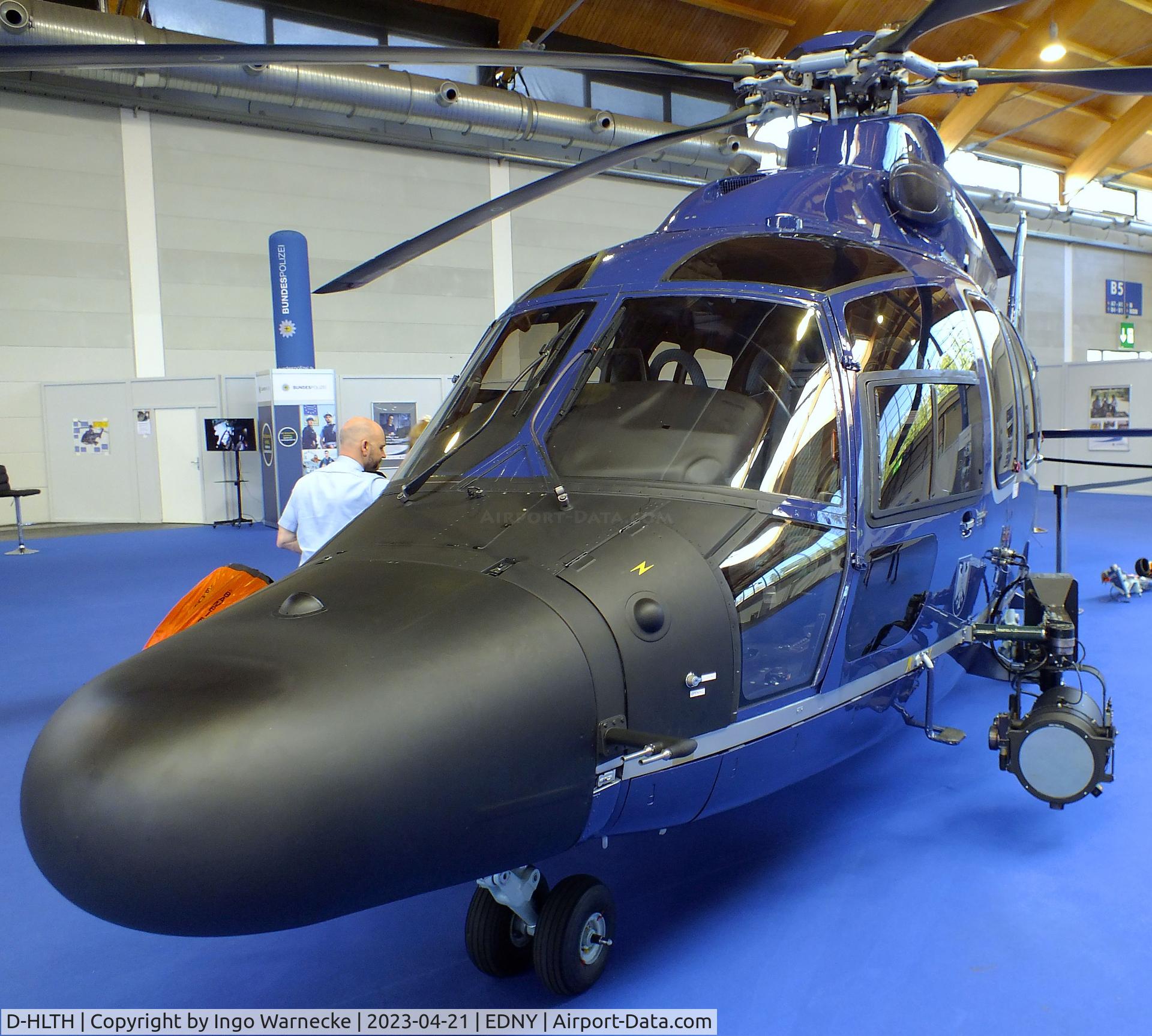 D-HLTH, Eurocopter EC-155B C/N 6544, Eurocopter EC155B of the Bundespolizei (German federal police) at the AERO 2023, Friedrichshafen