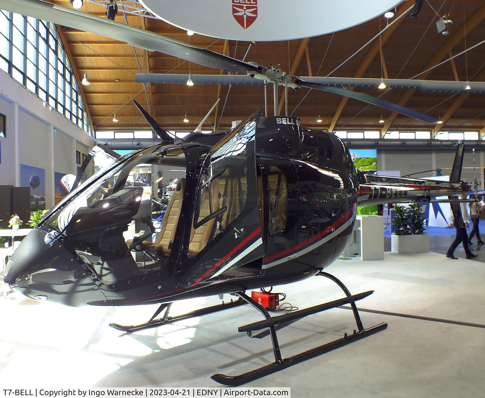 T7-BELL, Bell 505 Jet Ranger X Jet Ranger X C/N 65375, Bell 505 JetRanger X at the AERO 2023, Friedrichshafen